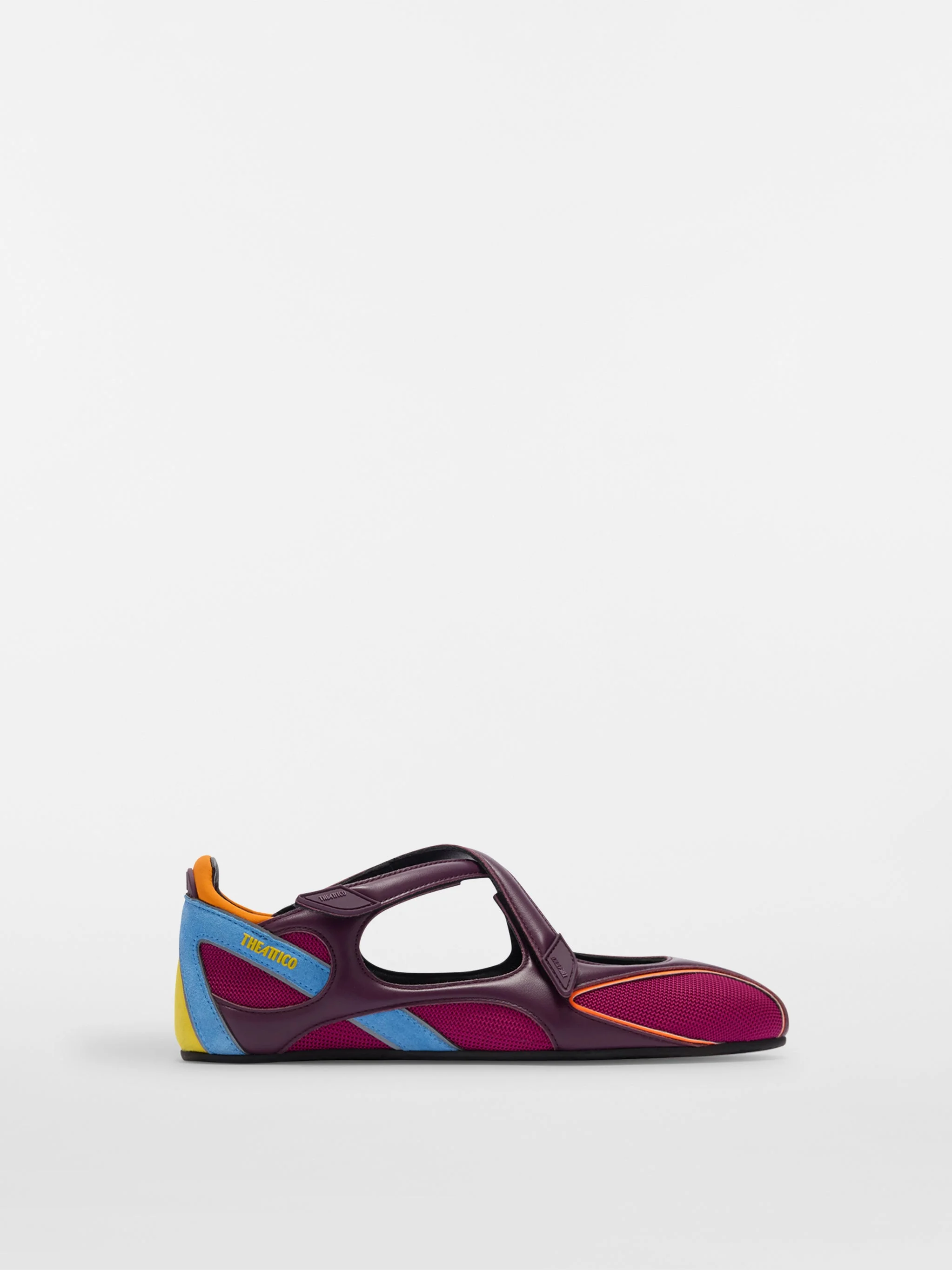 ''FLOOR 01'' PURPLE BALLERINA FLAT - 1
