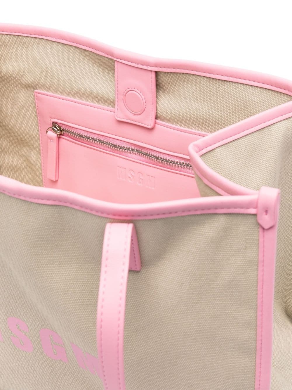 medium logo-print tote bag - 5