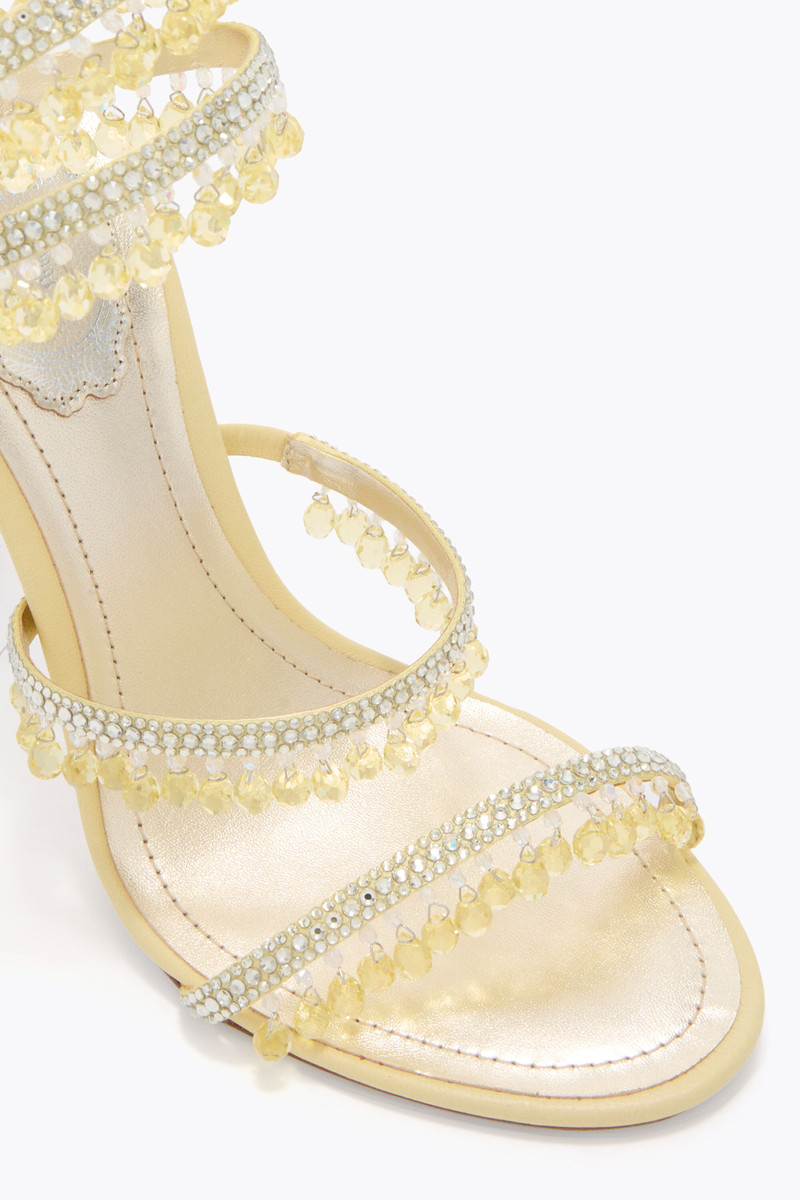 CHANDELIER BUTTER YELLOW SANDAL 105 4