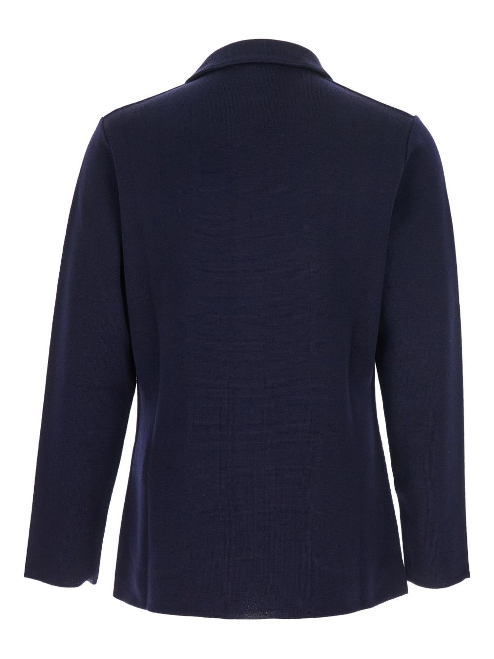 knitted two-button blazer - 2
