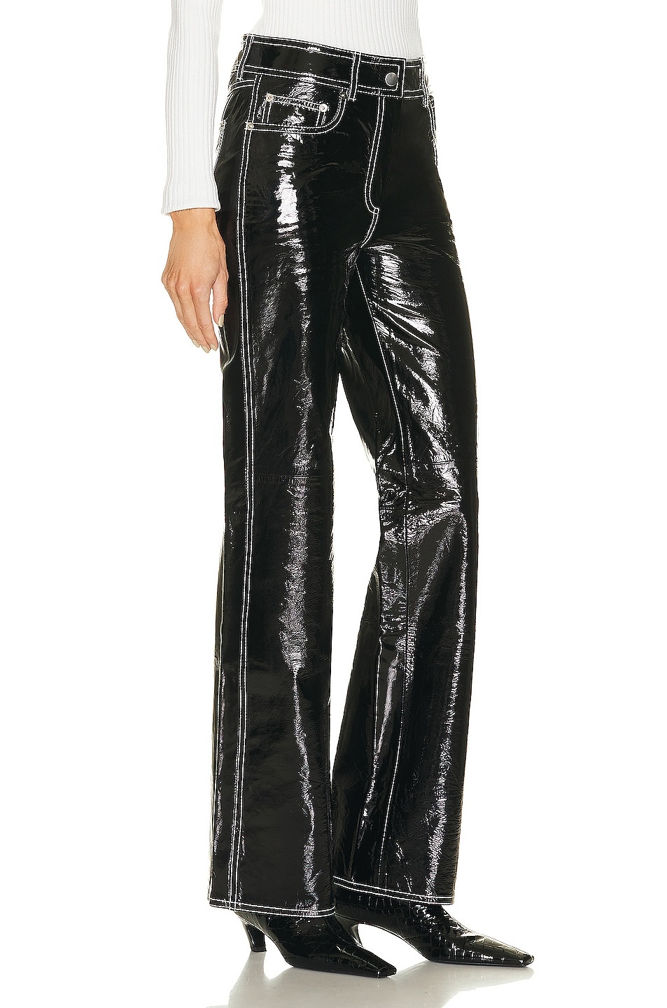 Sandy Patent Leather Pant - 2