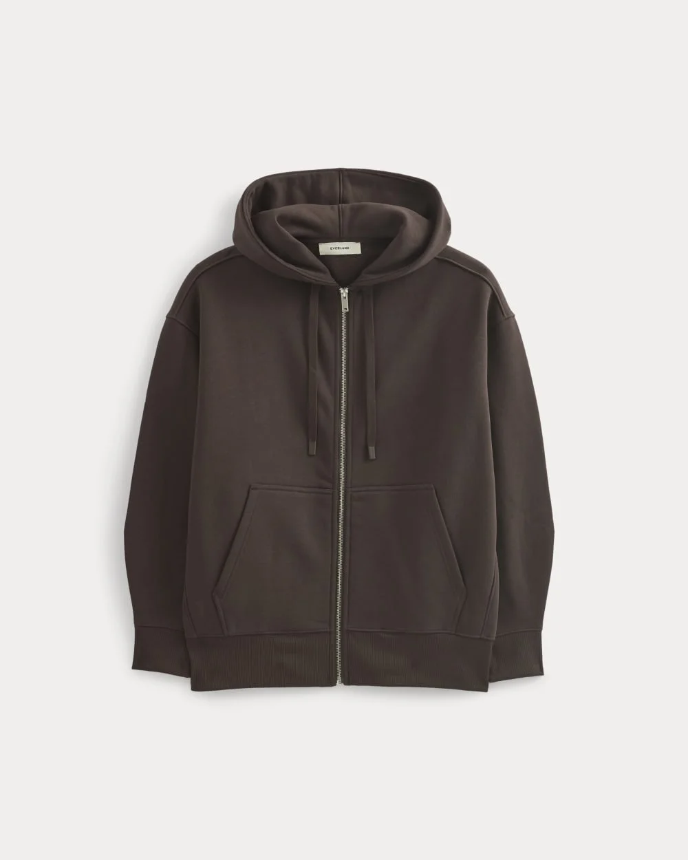 LUXE FLEECE OVERSIZED FULL-ZIP HOODIE - 1
