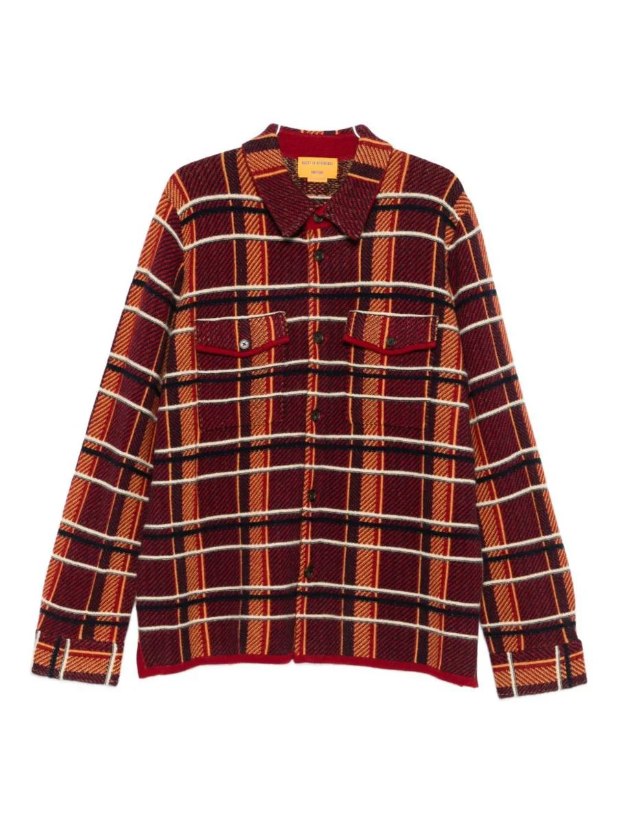 Guest In Residence Cashmere Check Shirt - 1