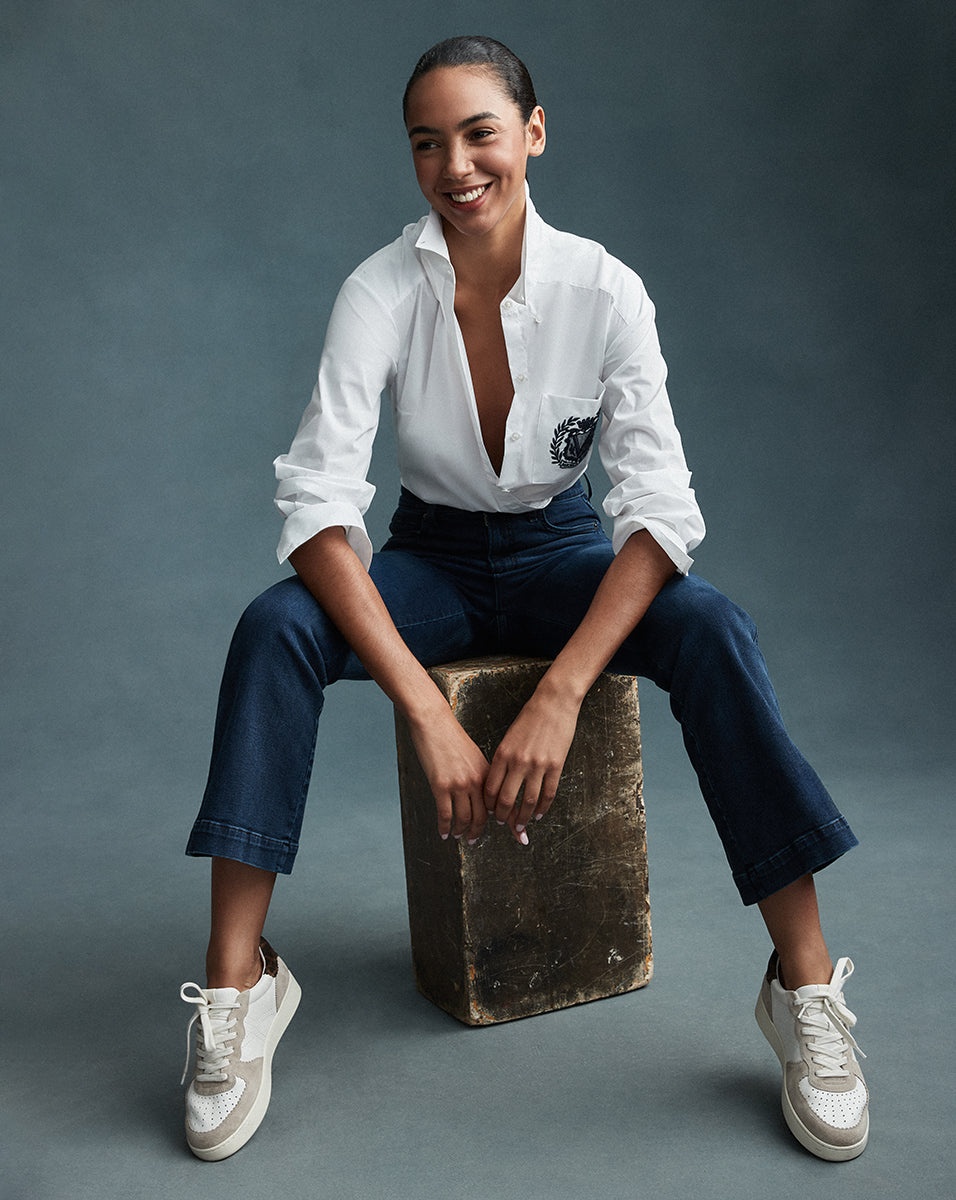 LLOYD BUTTON-DOWN TOP | LOGO CREST - 6
