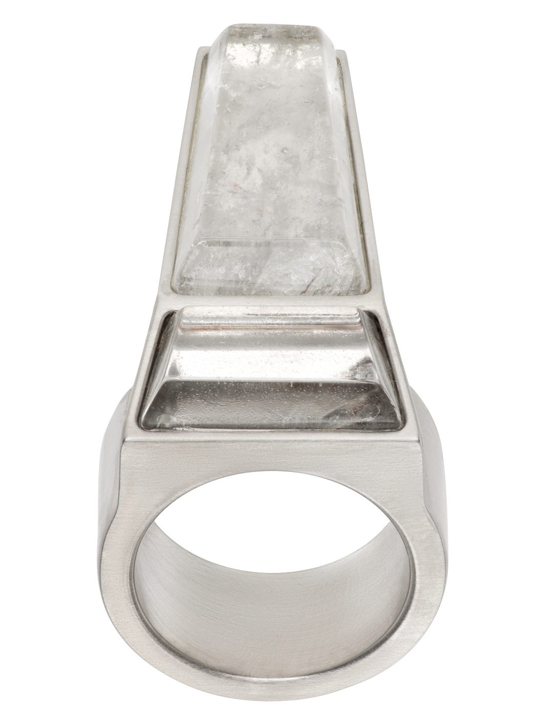 リックオウエンス TRUNK ring Rick Owens Open Trunk Ring | Silver | FARFETCH