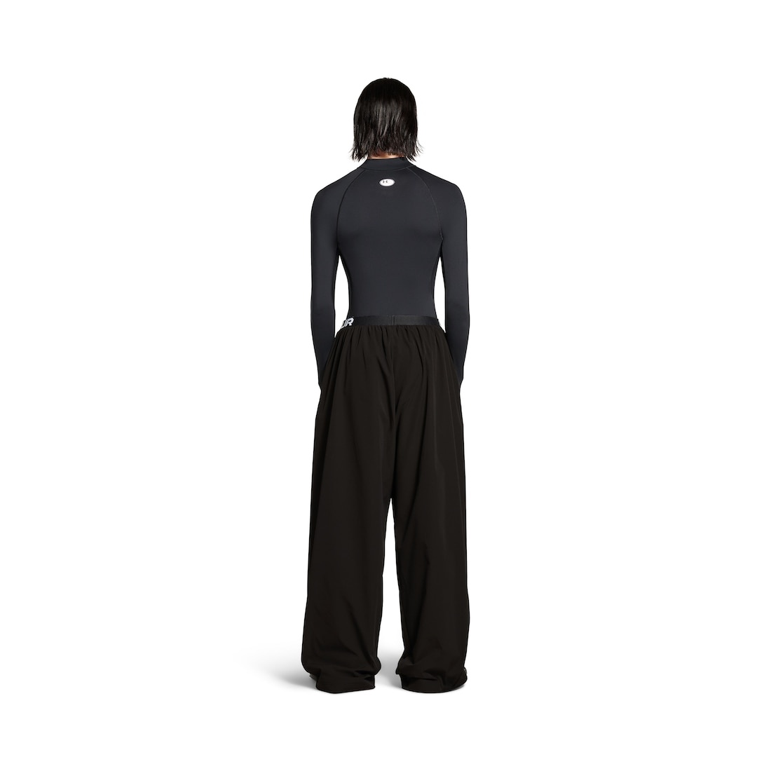 Men's Under Armour® Reversible Layered Tracksuit Pants in Black - 5
