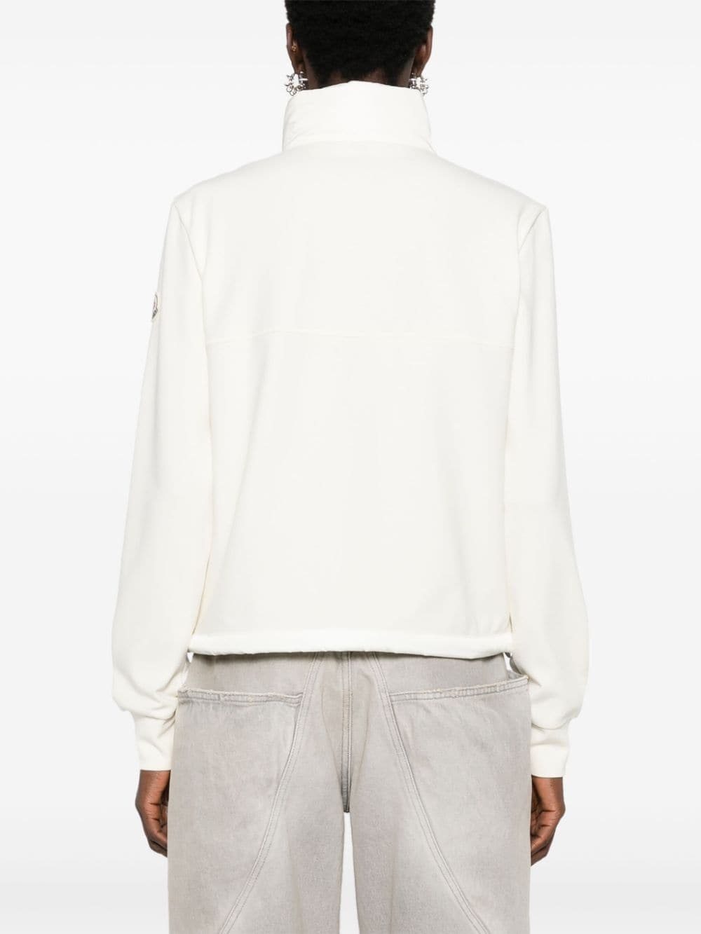 panelled padded jacket - 4