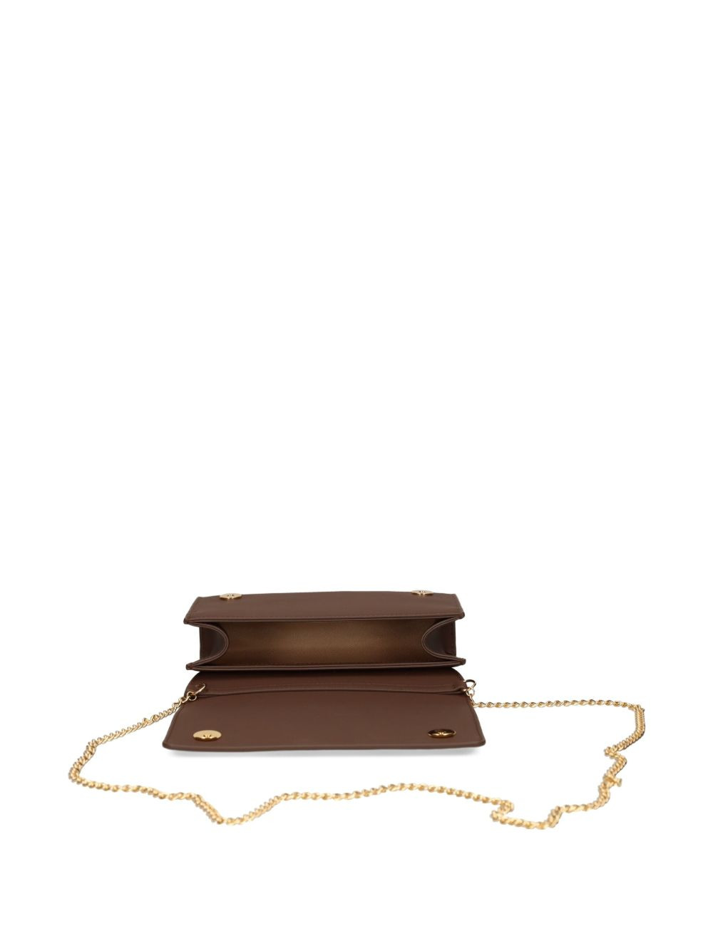 logo-plaque chain cross body bag - 3