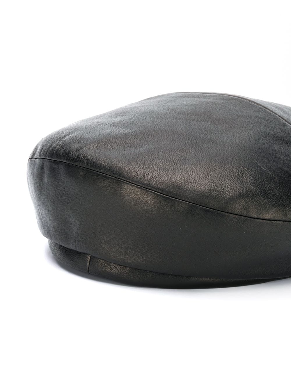 leather beret - 2