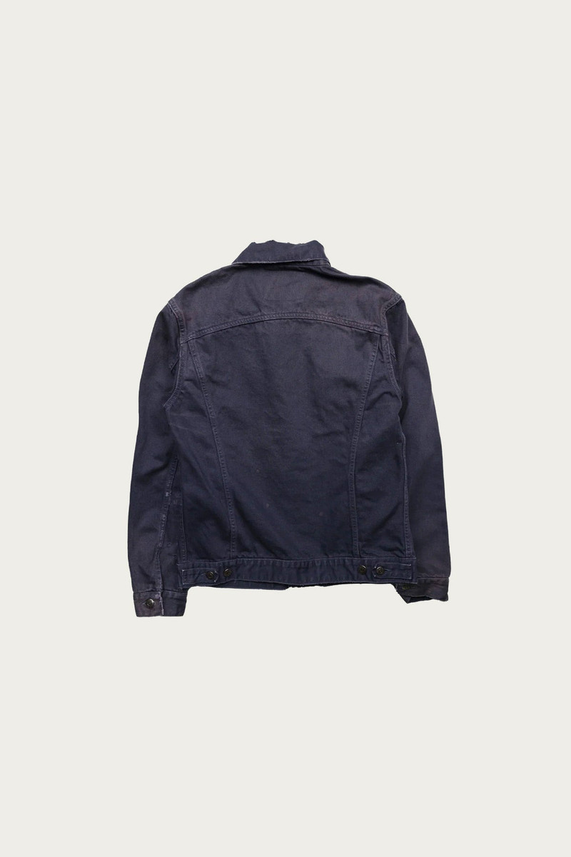FULLCOUNT Type 3 Twill Jacket Damaged - Eggplant outlook