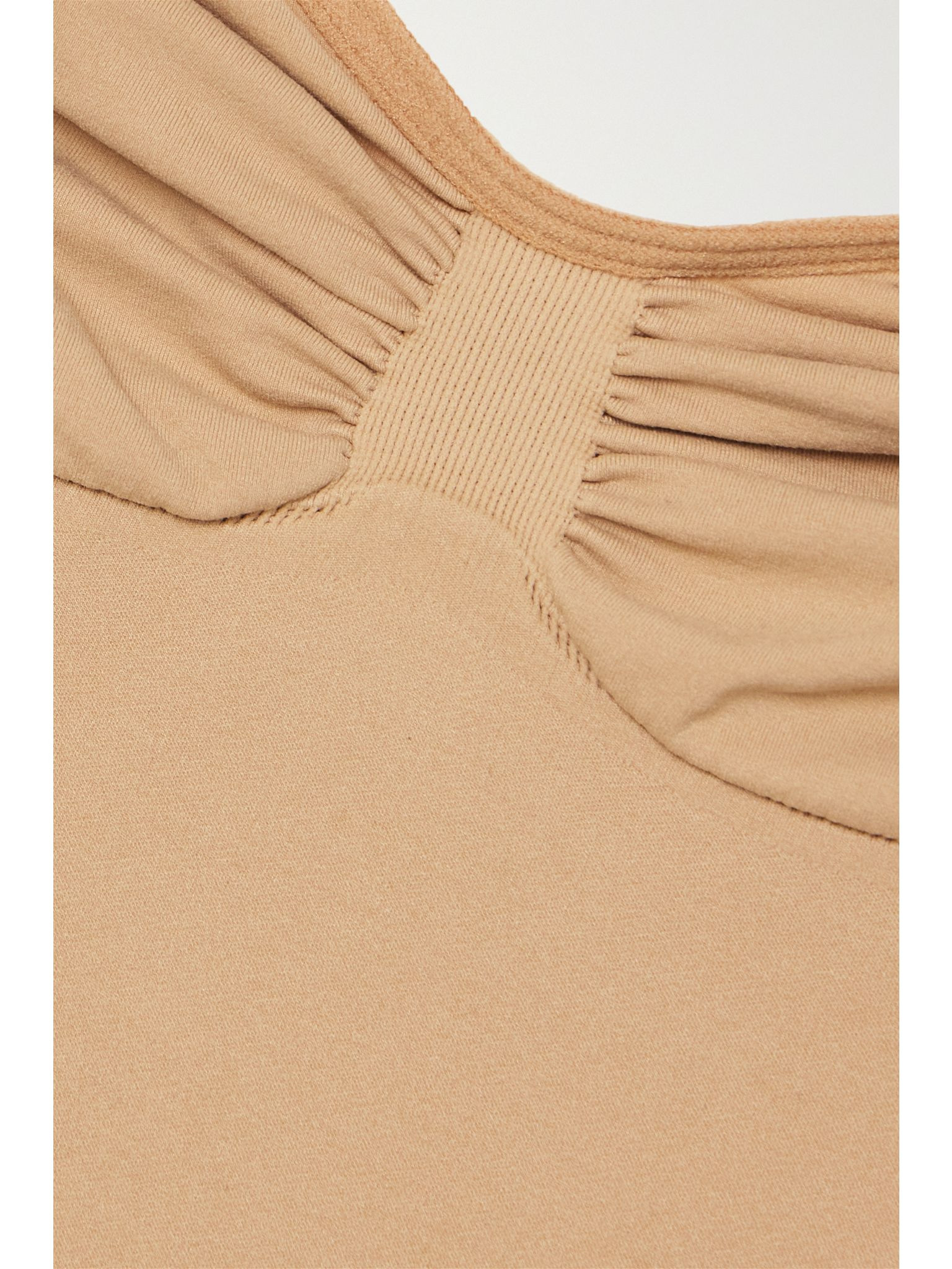 Seamless Sculpt Brief Bodysuit - Ochre Beige - 4