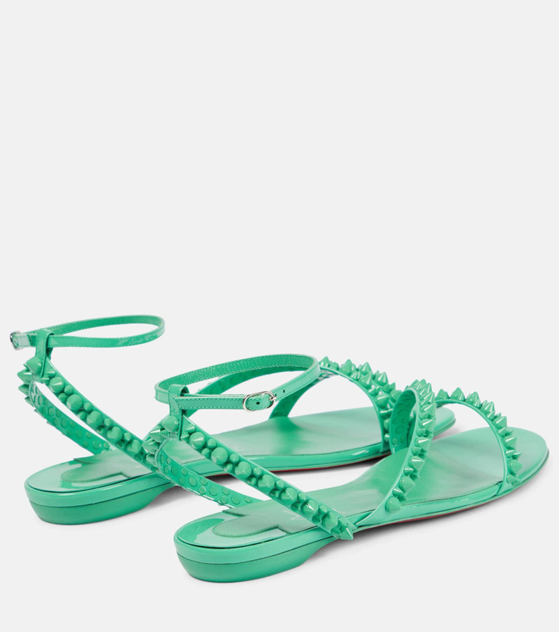 Christian Louboutin Mafaldina Spikes leather sandals outlook