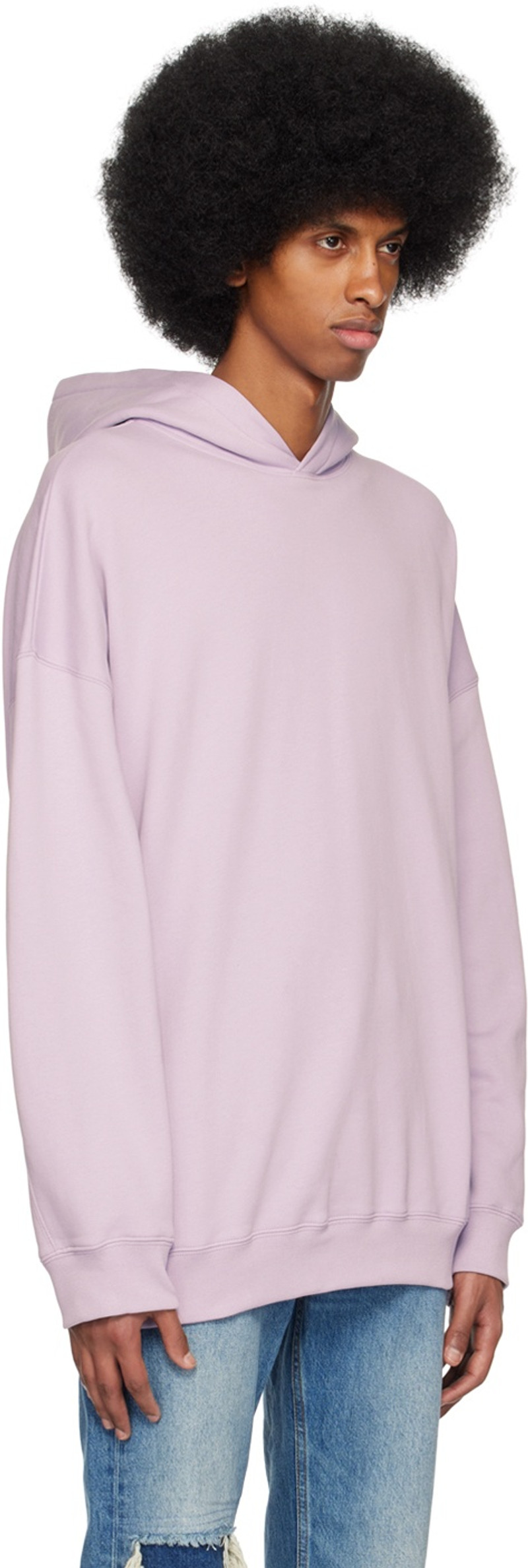 FILIPPA K Purple Oversized Hoodie outlook