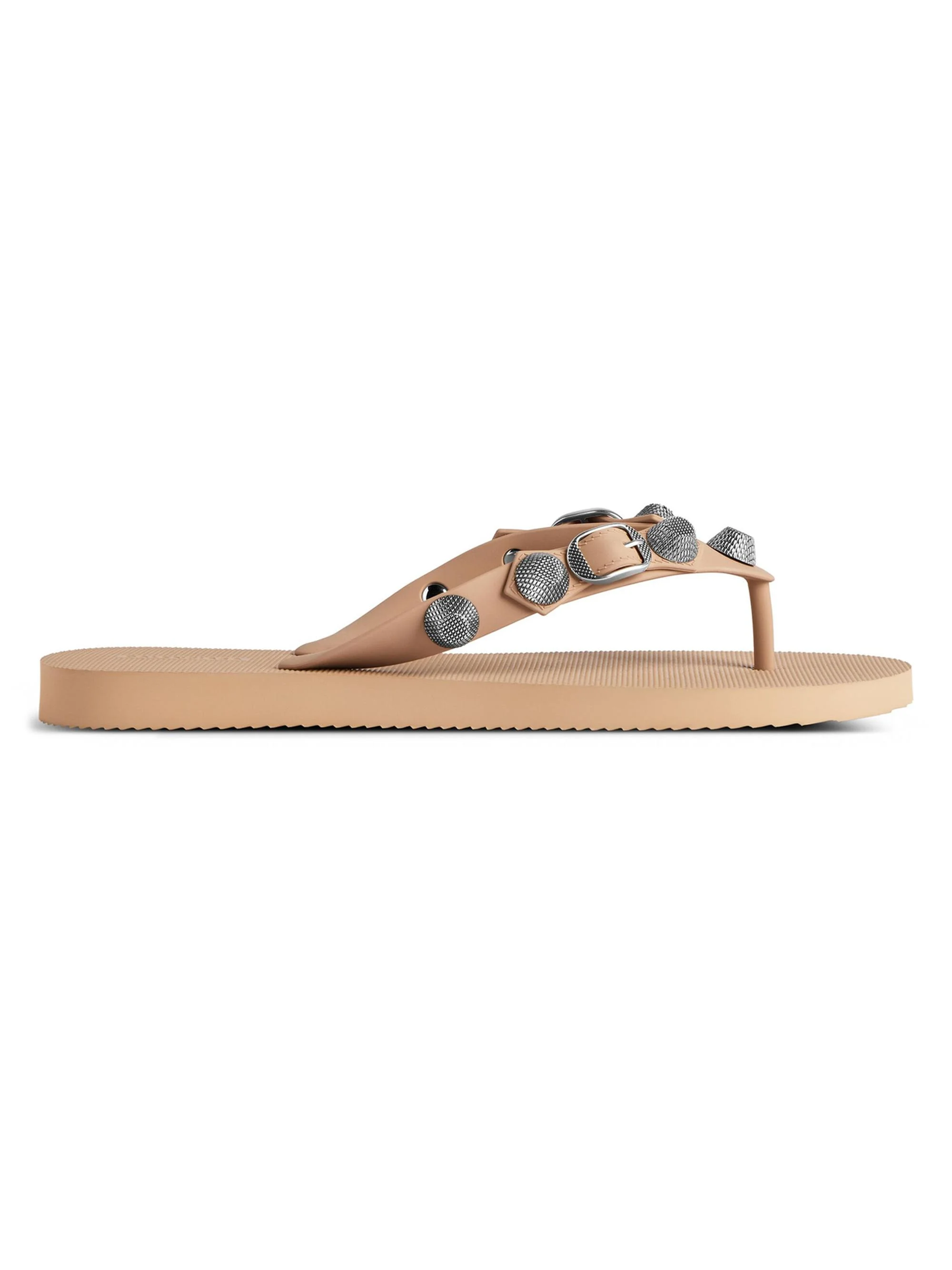 Women's Cagole Thong Sandals - Beige - 1