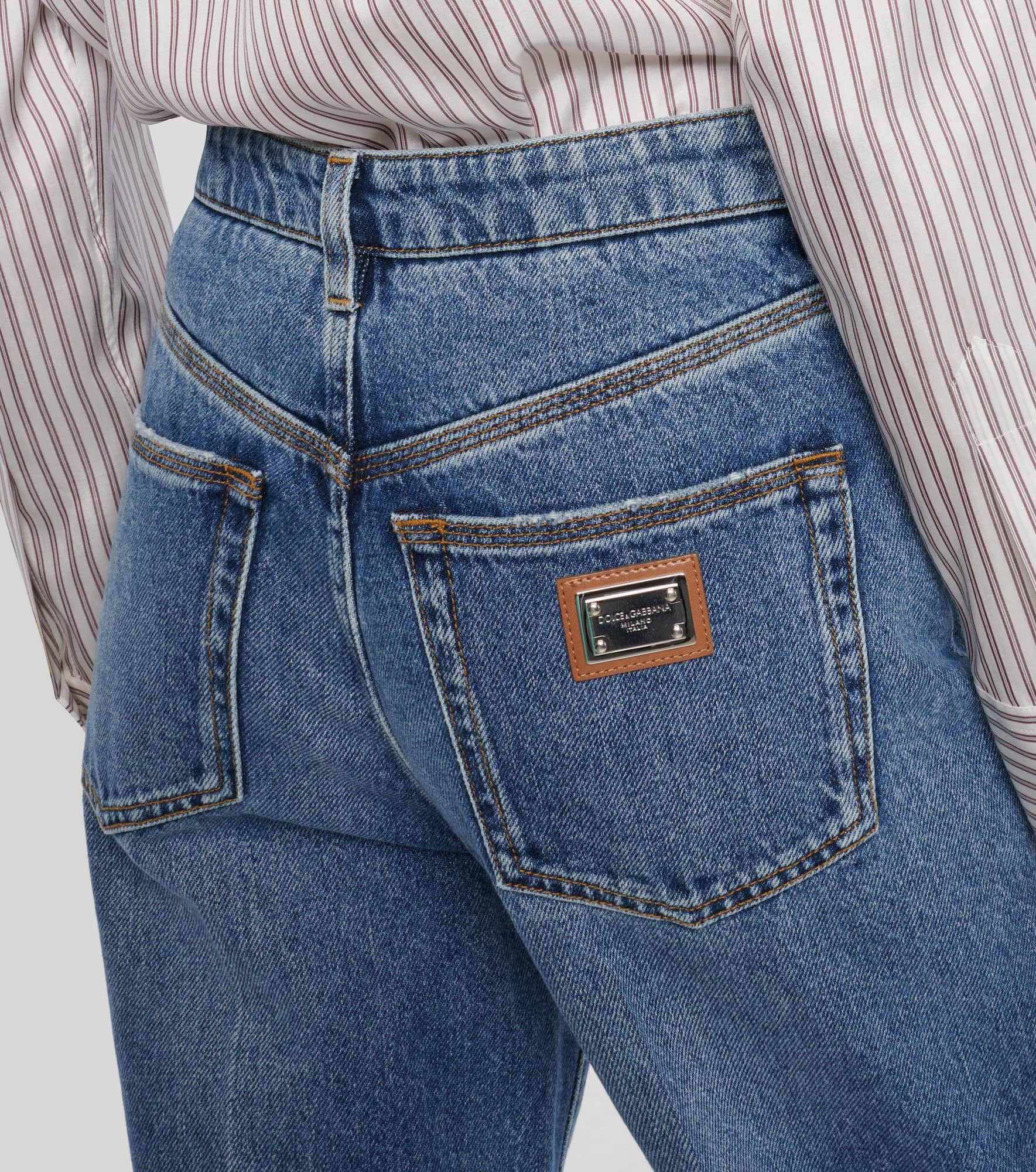 High-rise straight jeans - 6