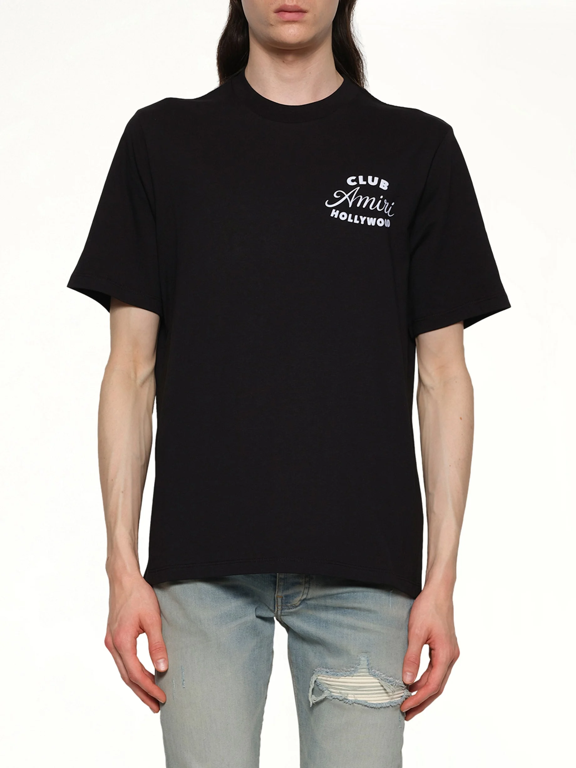 Club Amiri Tee in Black - 1