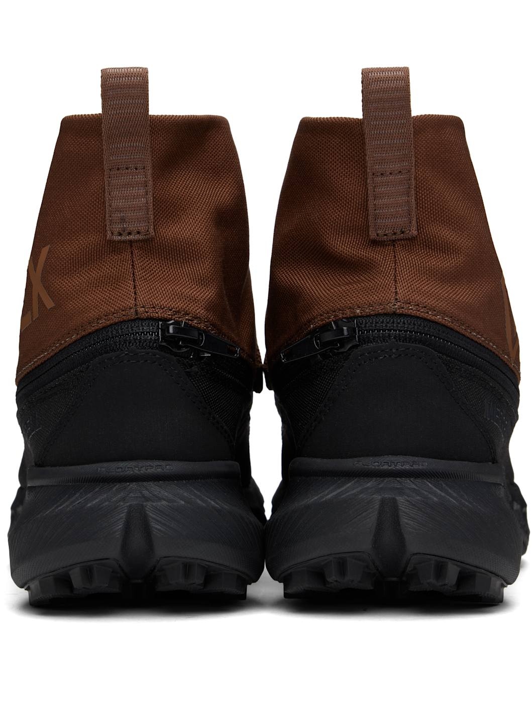 Brown & Green Agility Peak 5 GTX Zip Sneakers - 2