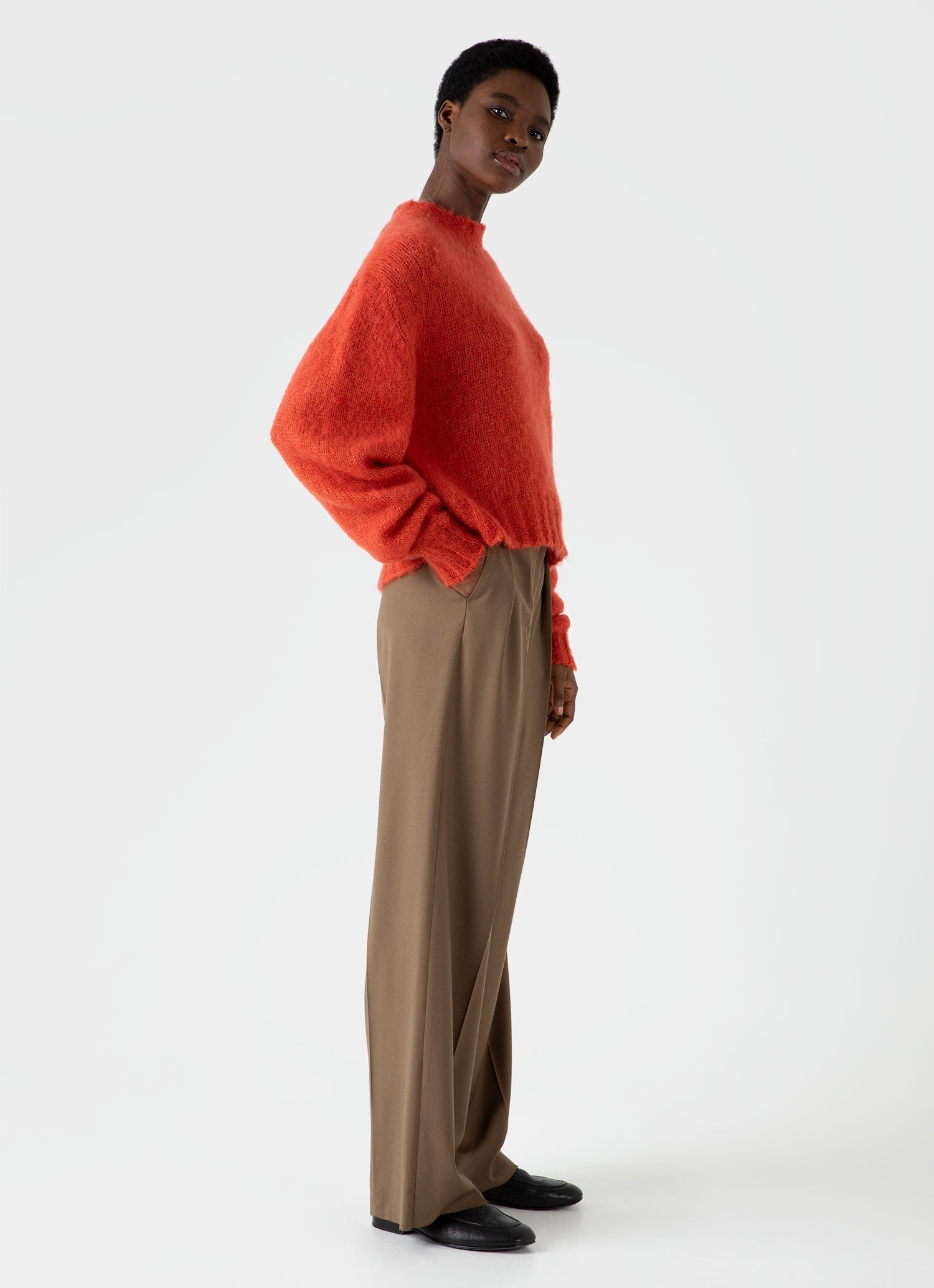 Mohair Silk Crew Neck Jumper - 3