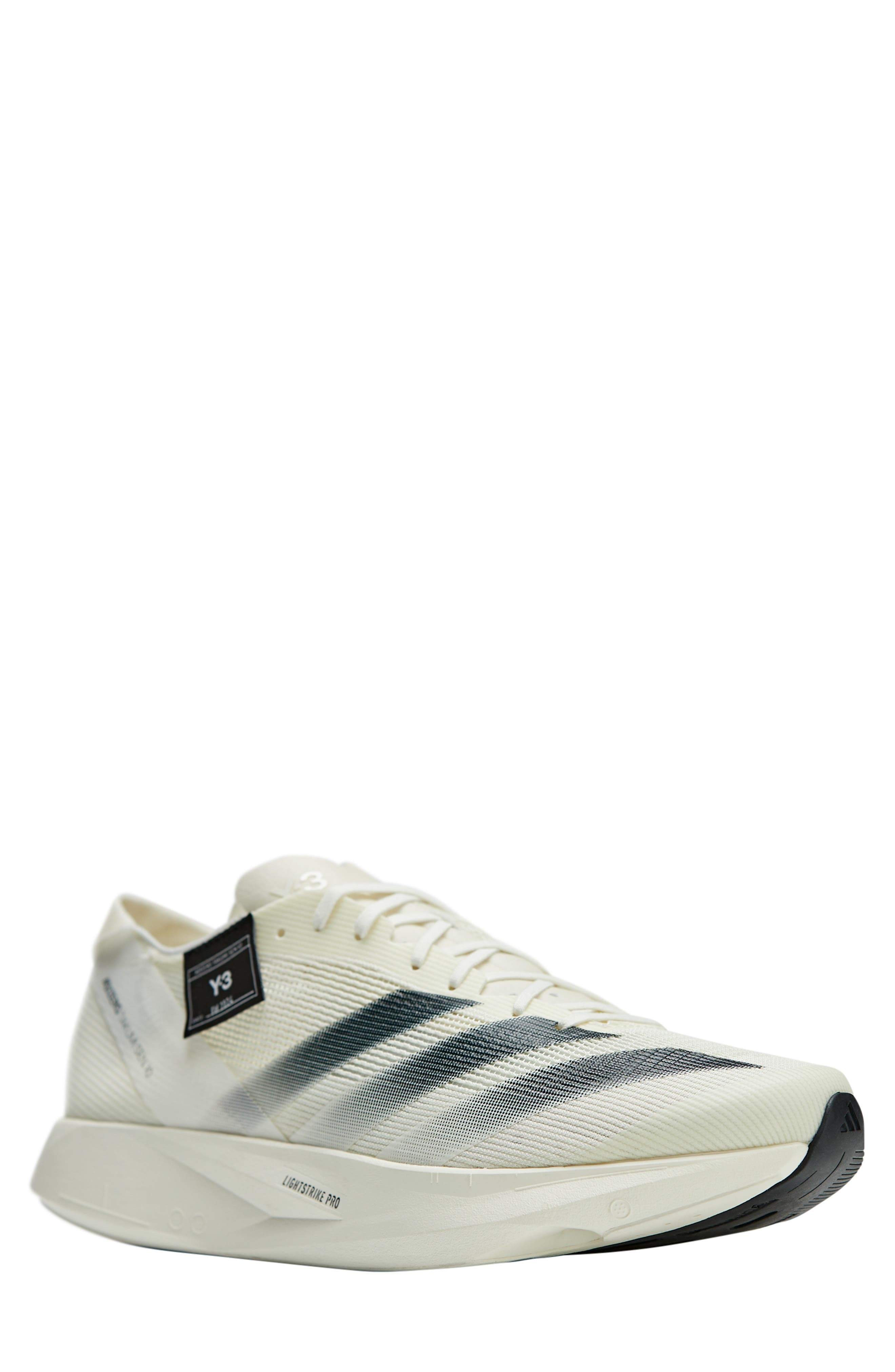 Y-3 Takumi Sen 10 Sneaker in White/White/Black at Nordstrom - 1