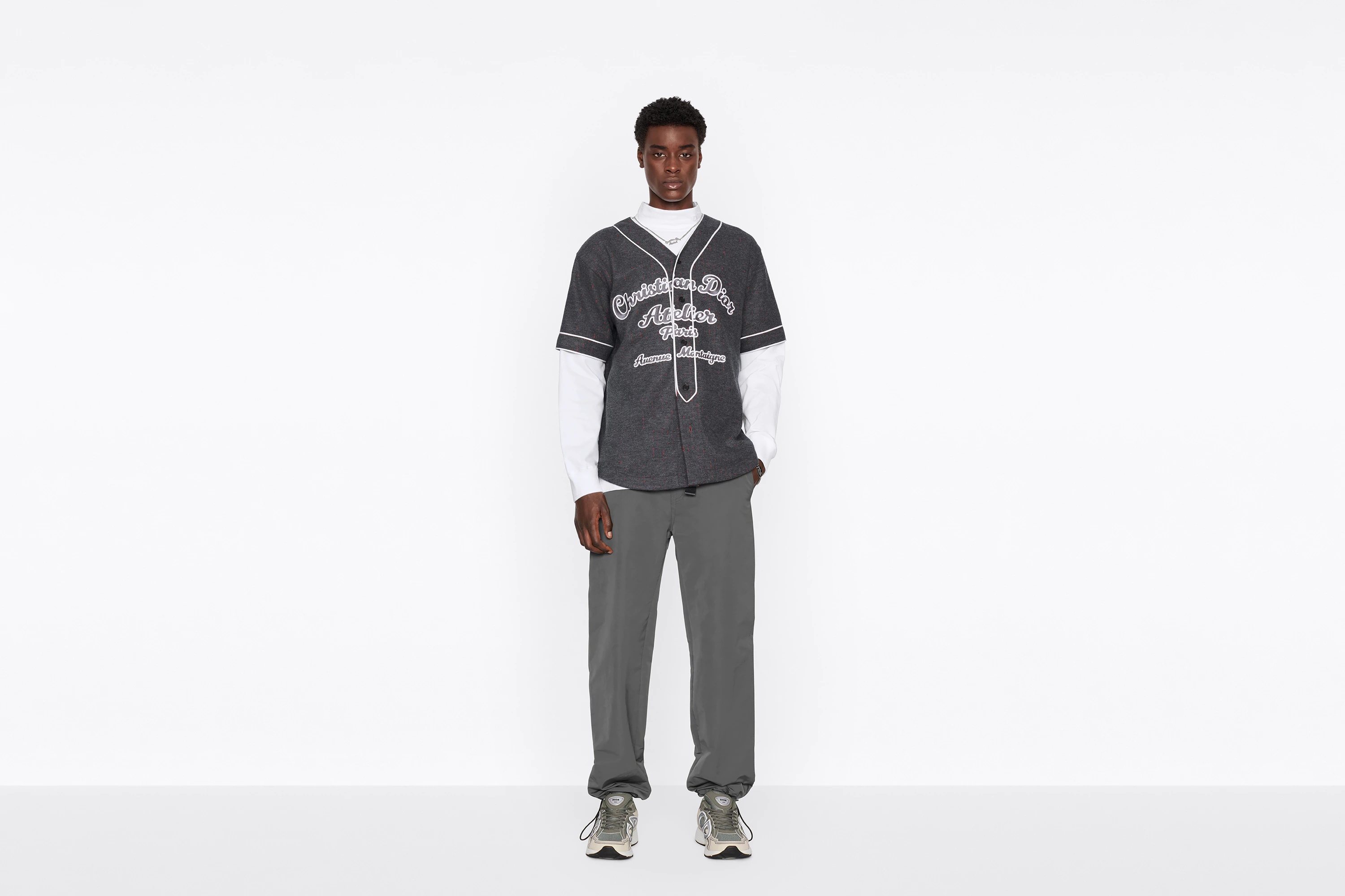 'Christian Dior Atelier' Baseball Shirt - 5