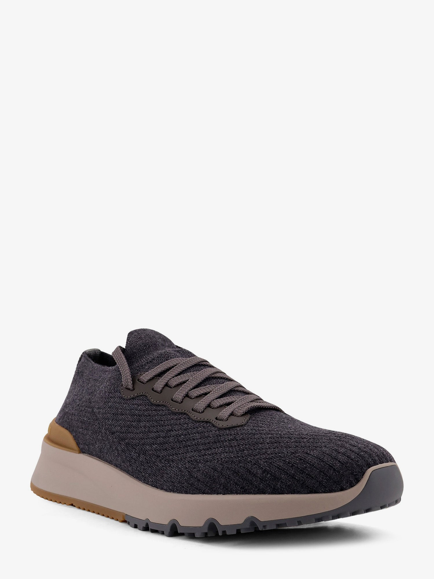 Brunello Cucinelli Runners Wool Knit Sneakers - 2