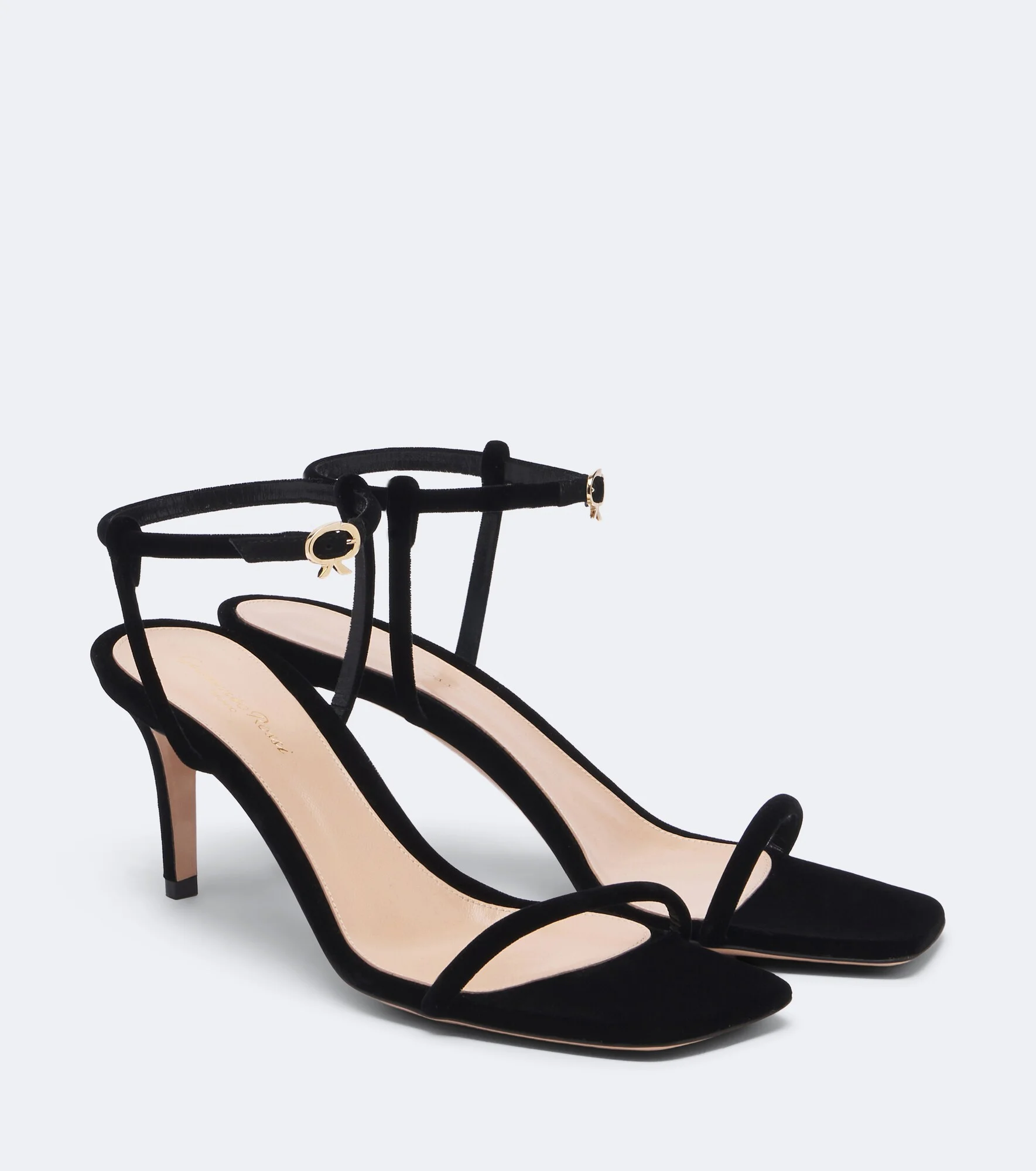 Velvet sandals - 1