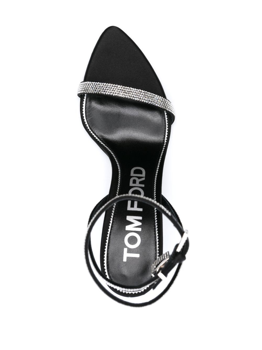 105mm crystal-embellished sandals - 4