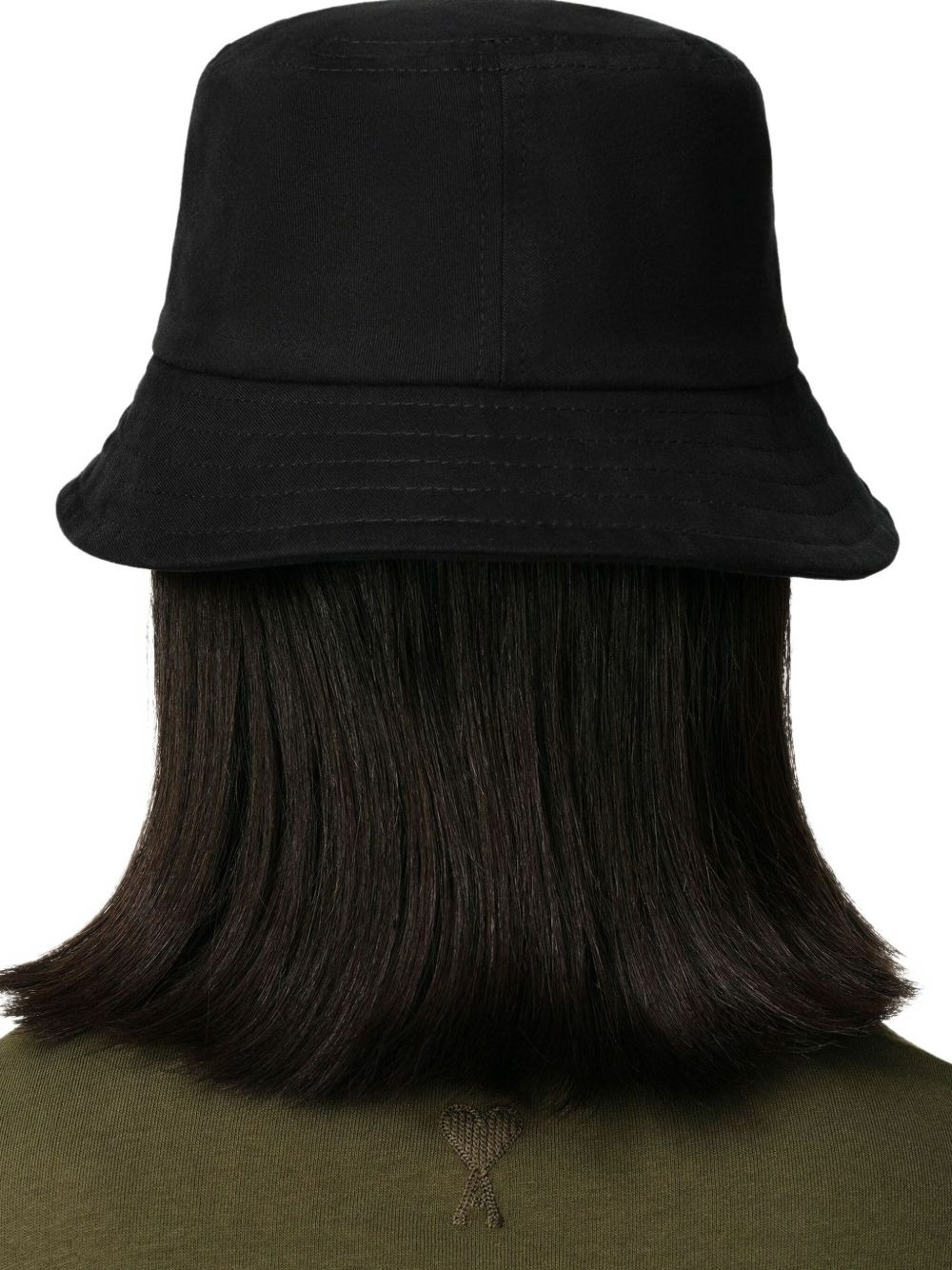 Ami De Coeur embroidery bucket hat - 4