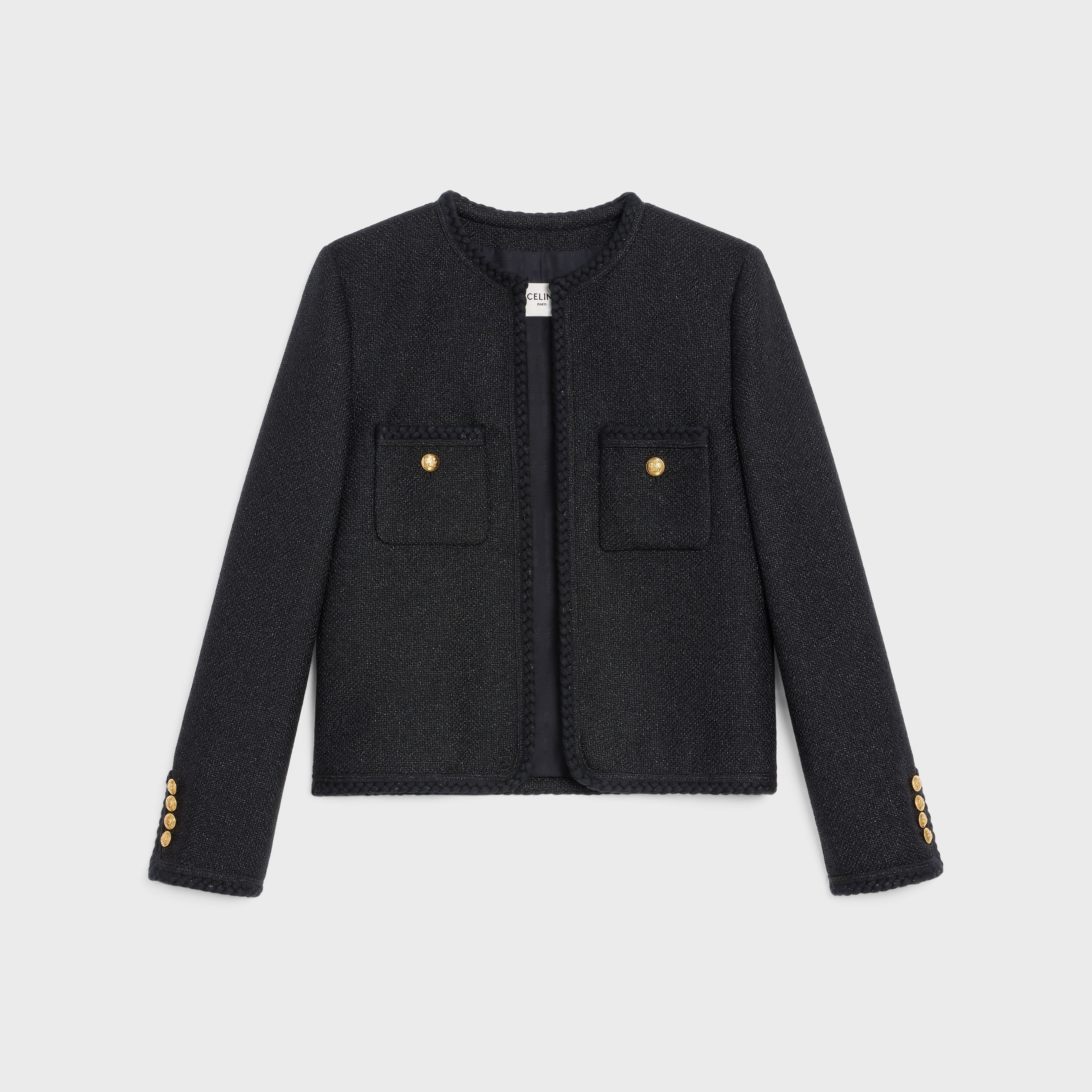 “CHASSEUR” JACKET IN LUREX NATTÉ - 1