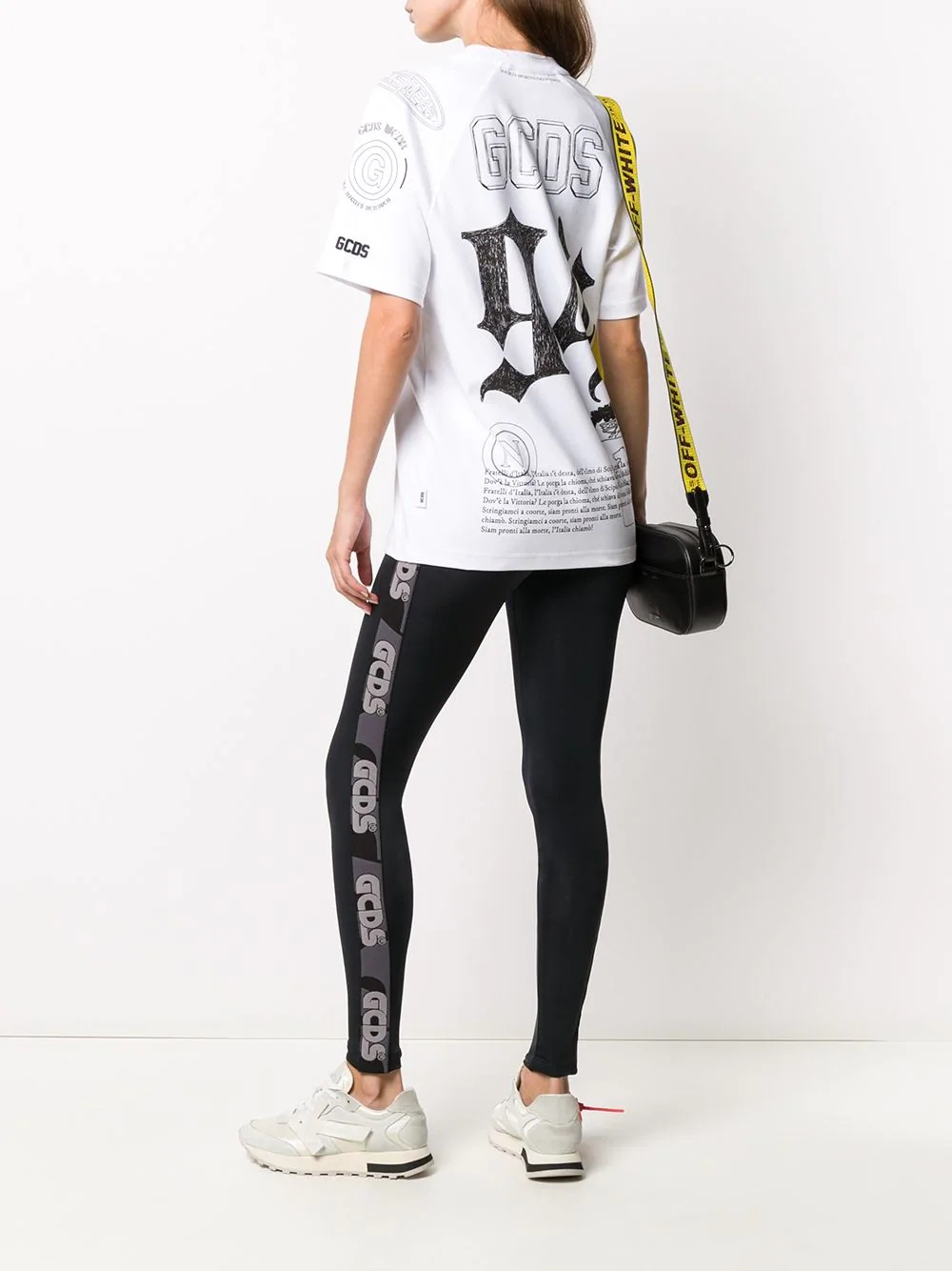 oversized graphic print T-shirt - 2