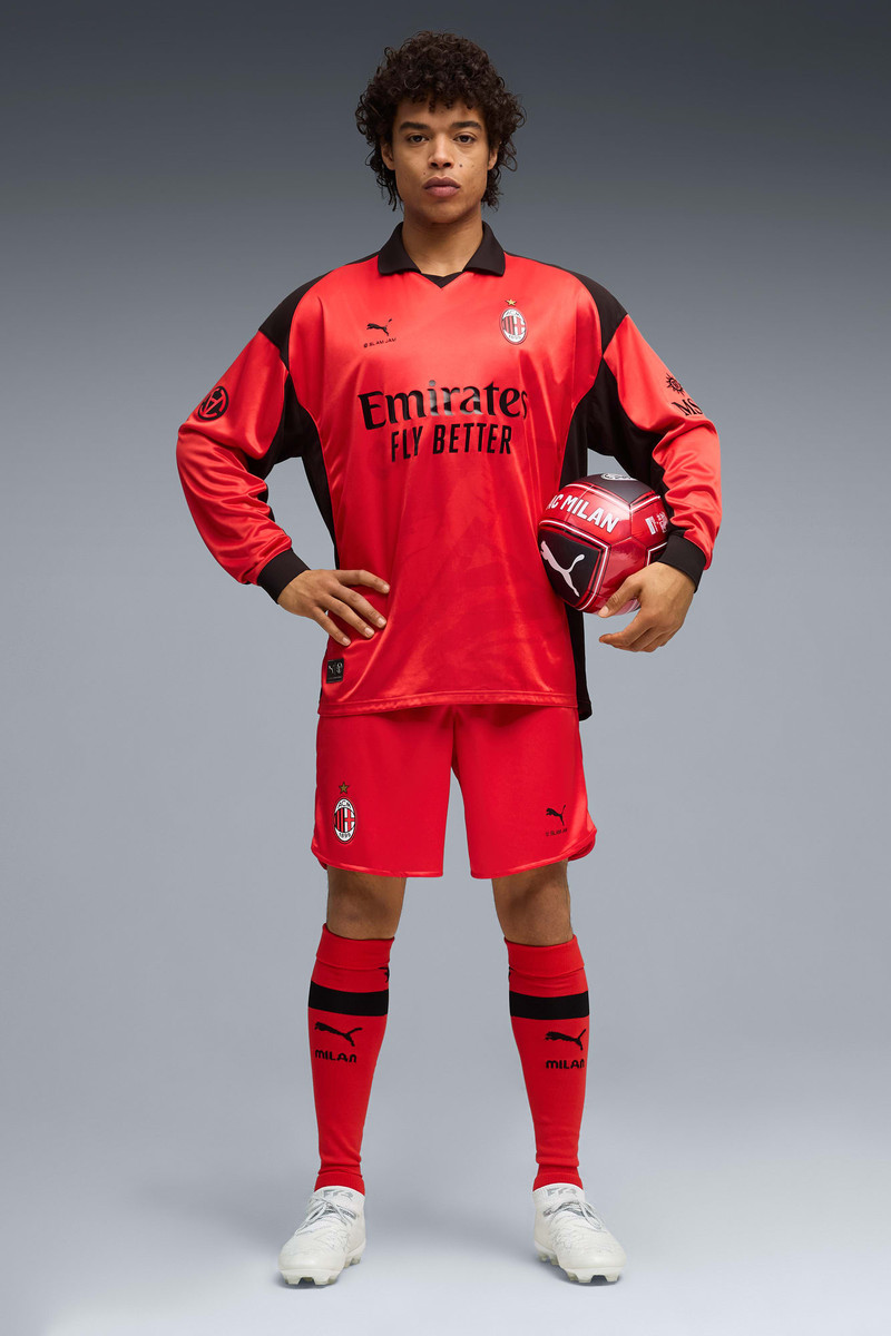 AC Milan x Slam Jam Limited Edition Men's Long Sleeve Jersey 5