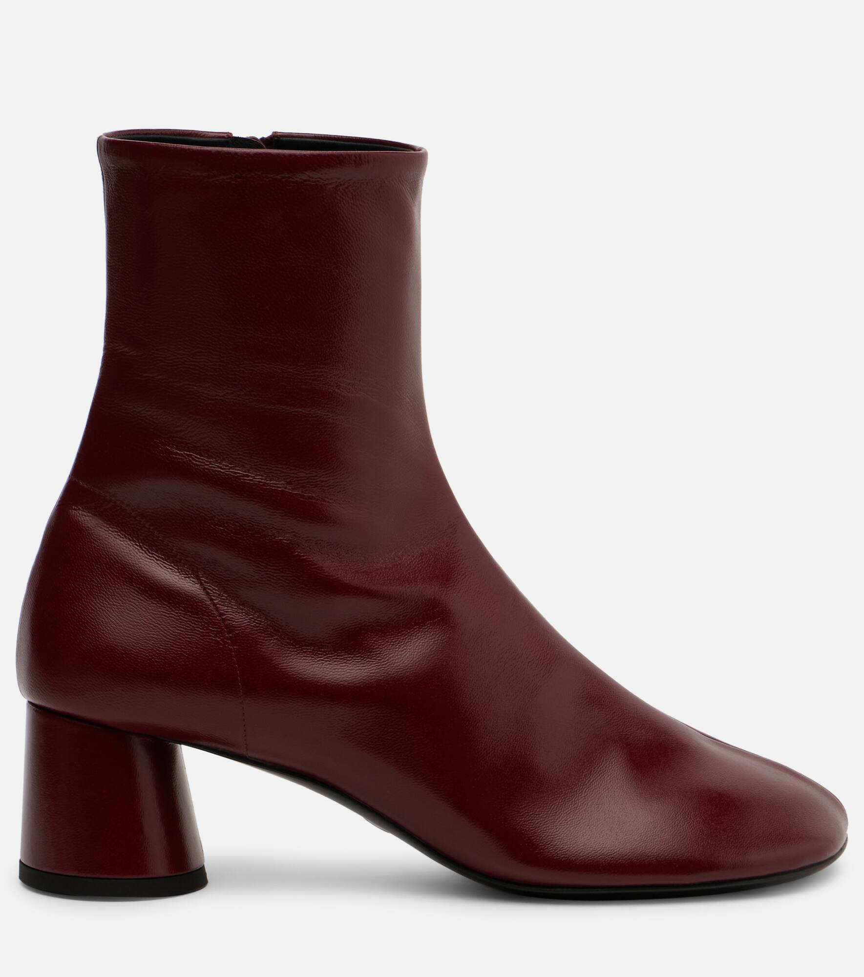 Glove leather ankle boots - 4