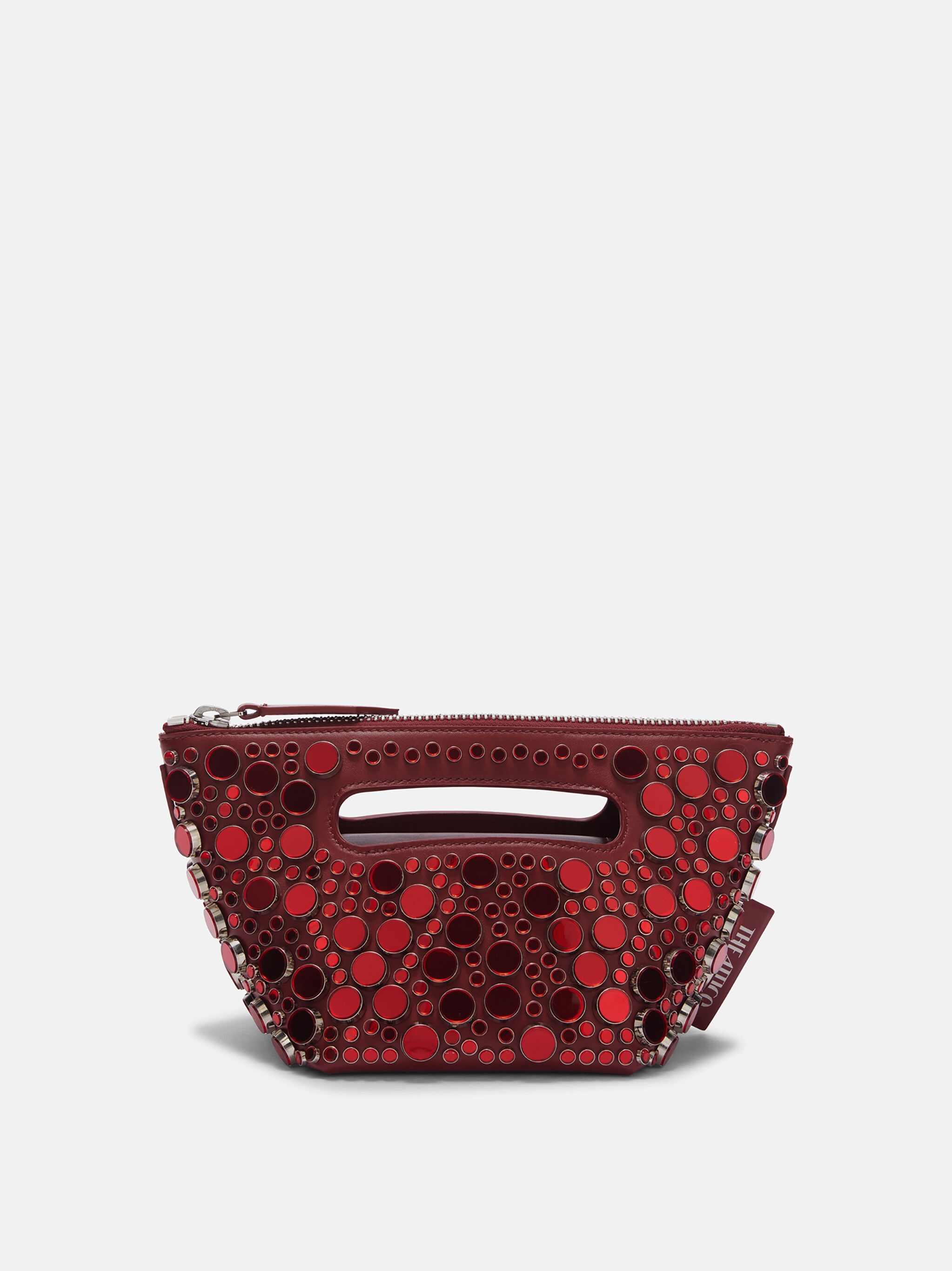 ''VIA DEI GIARDINI 15'' RED TOTE BAG - 1
