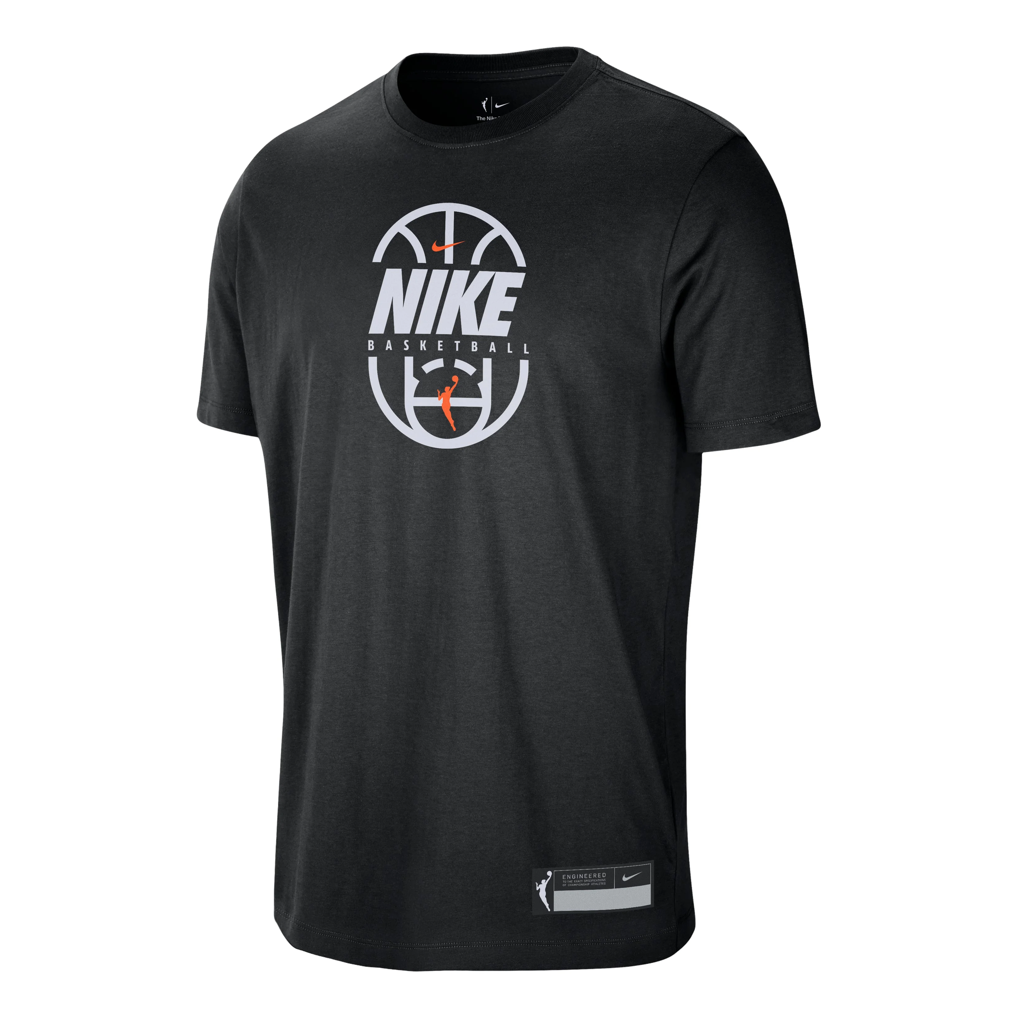 Nike Authentic WNBA T-Shirt 'Black' IO1370-010 - 1