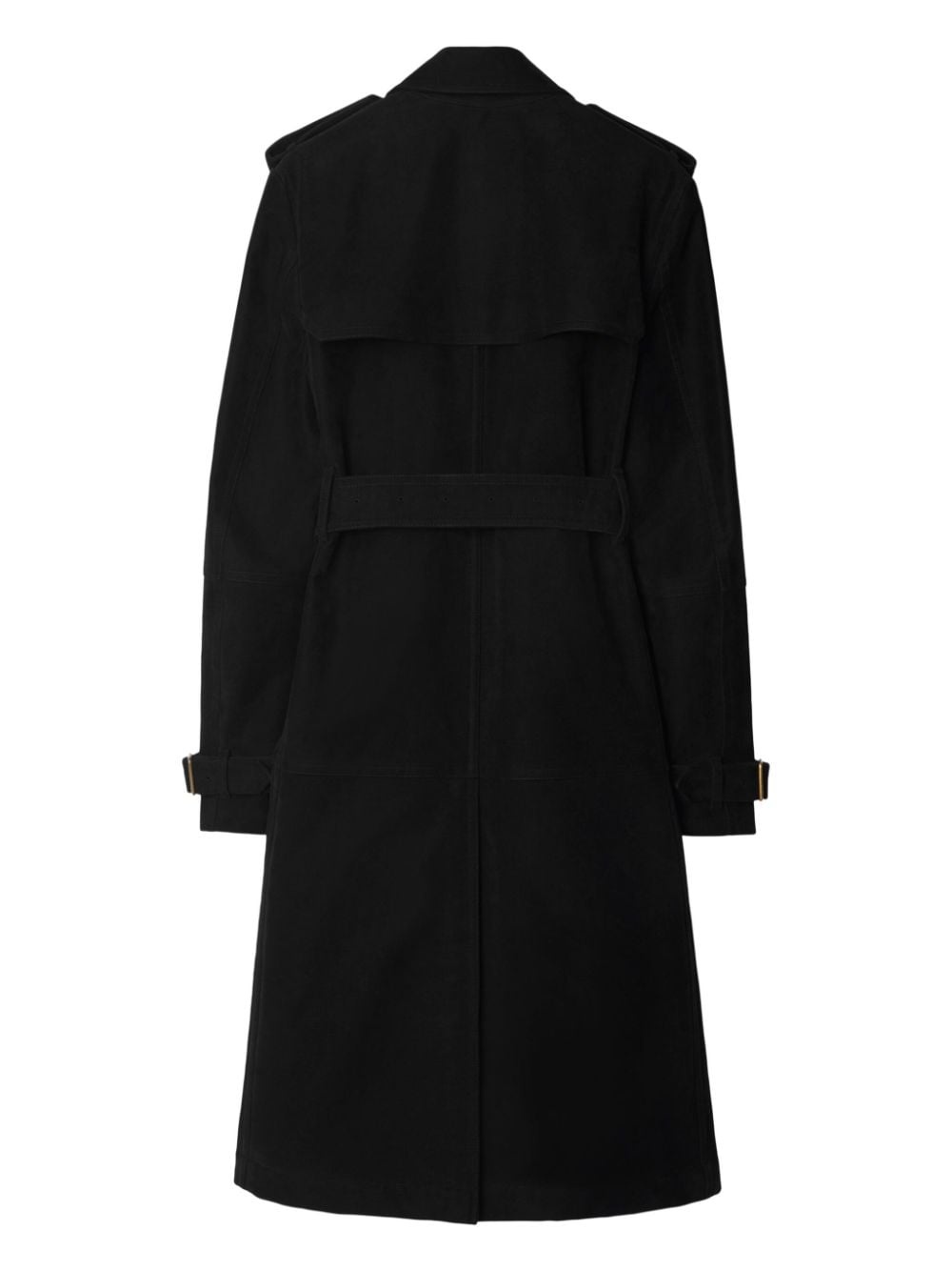 belted trench coat - 2