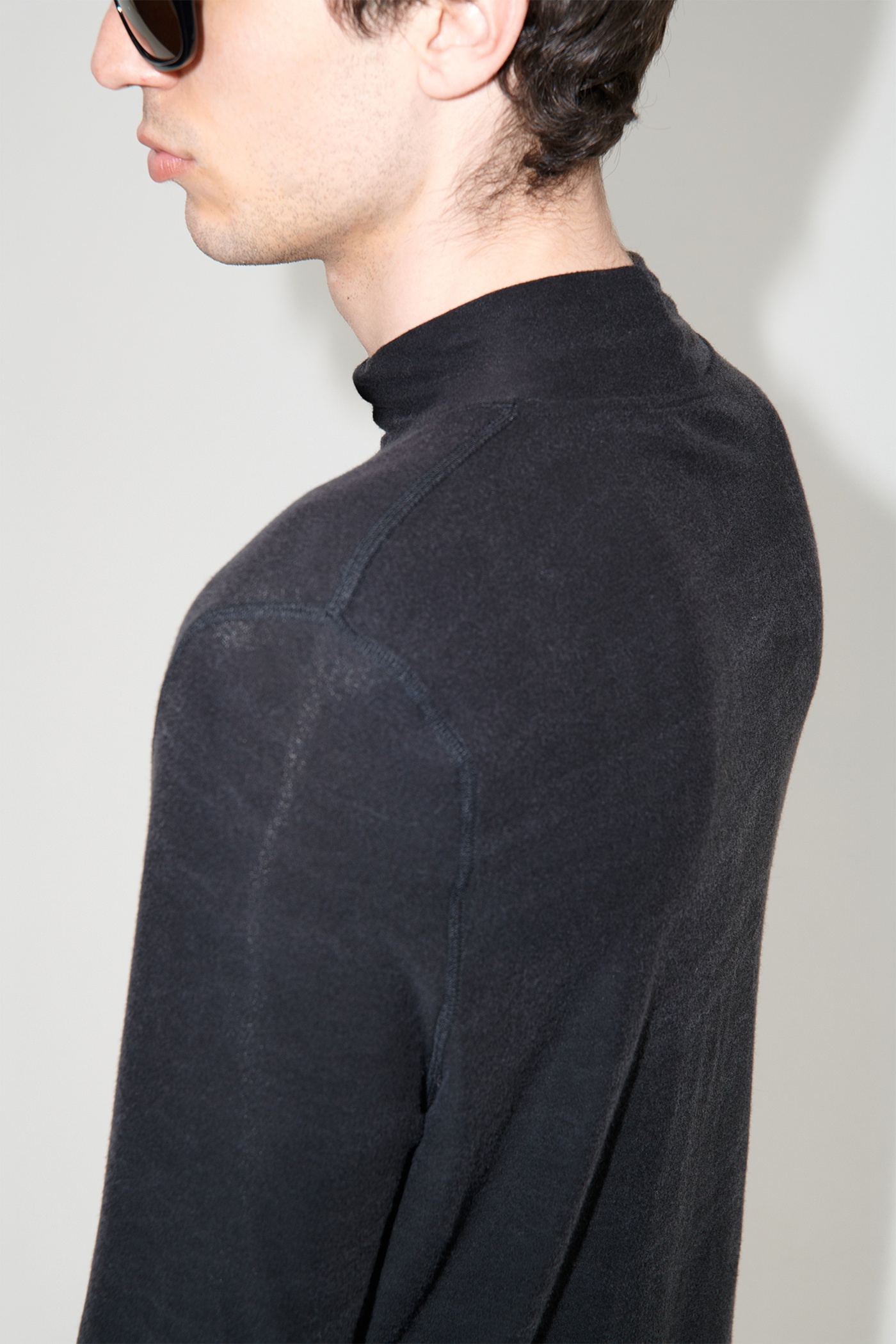Artist Polo Black Antiqued Cotton - 7