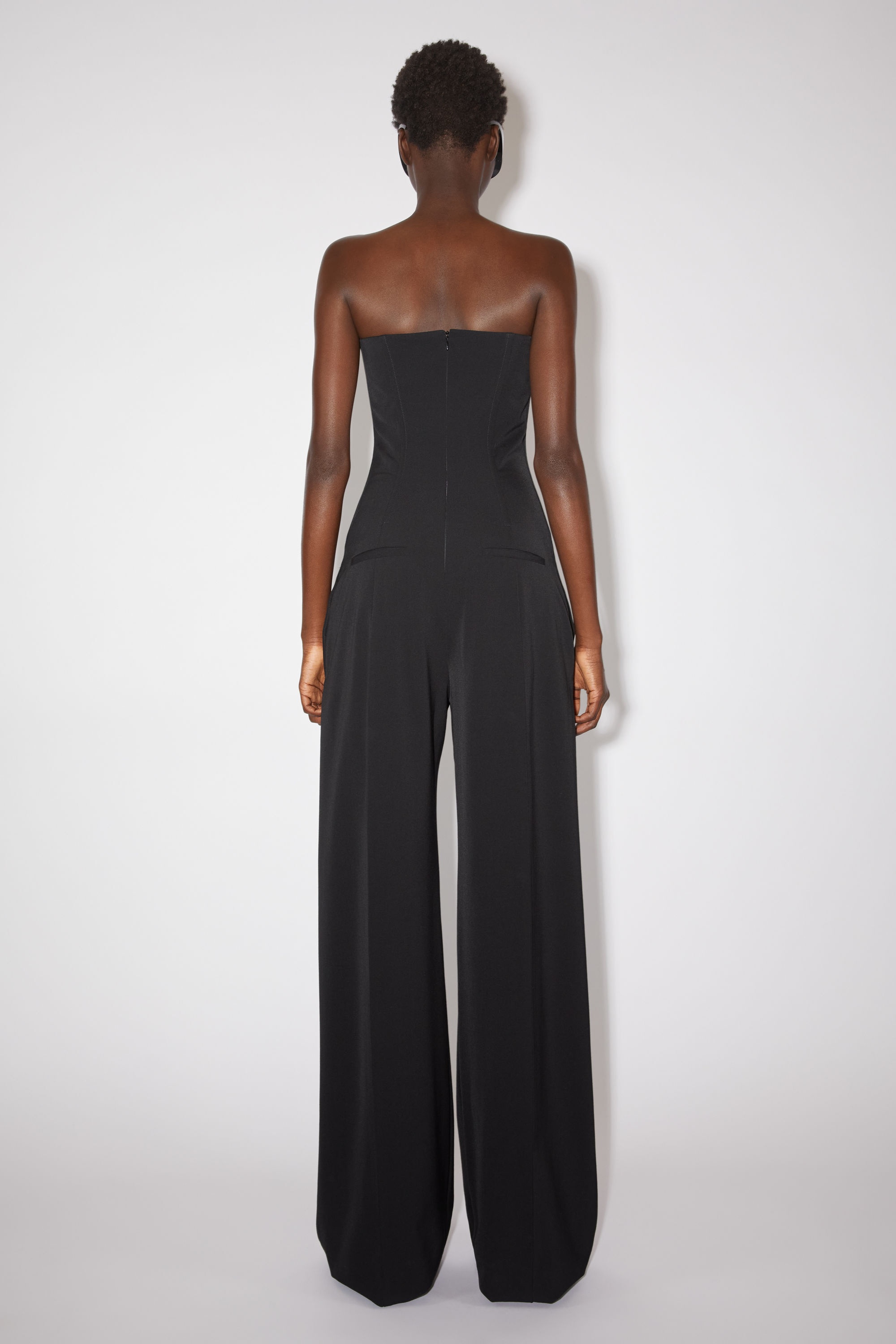 Corset jumpsuit - Black - 3