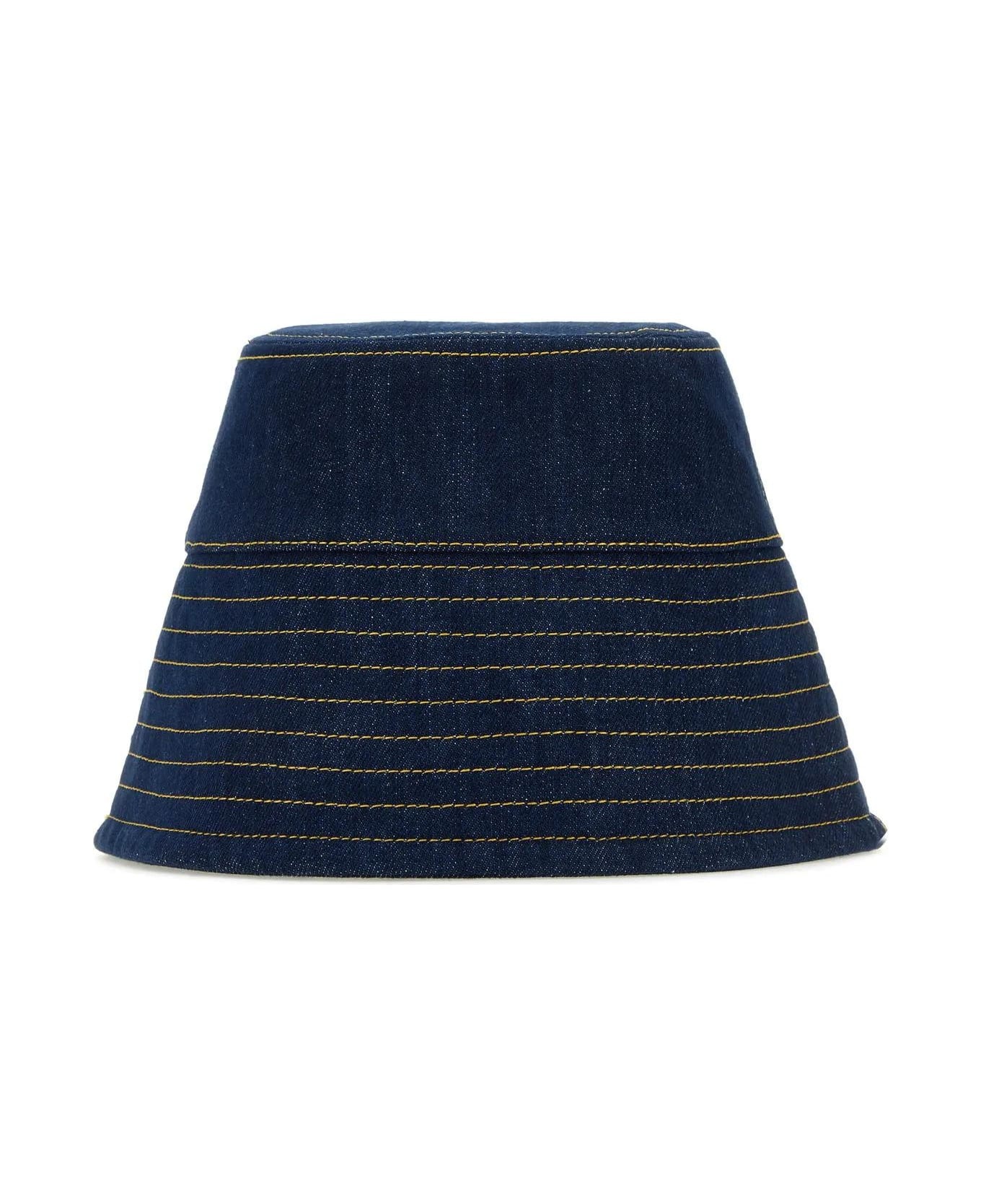 ハット PATOU Dark Blue Denim Hat PATOU Dark Blue Denim Hat | italist | REVERSIBLE