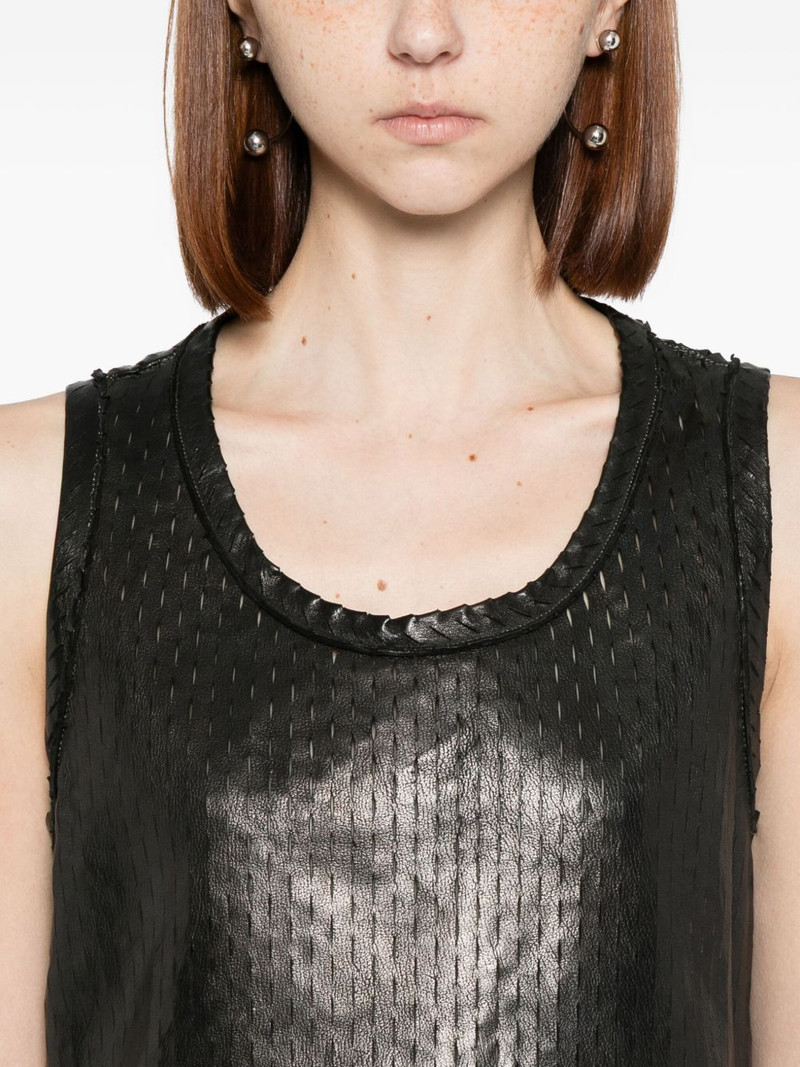 perforated leather dress 5