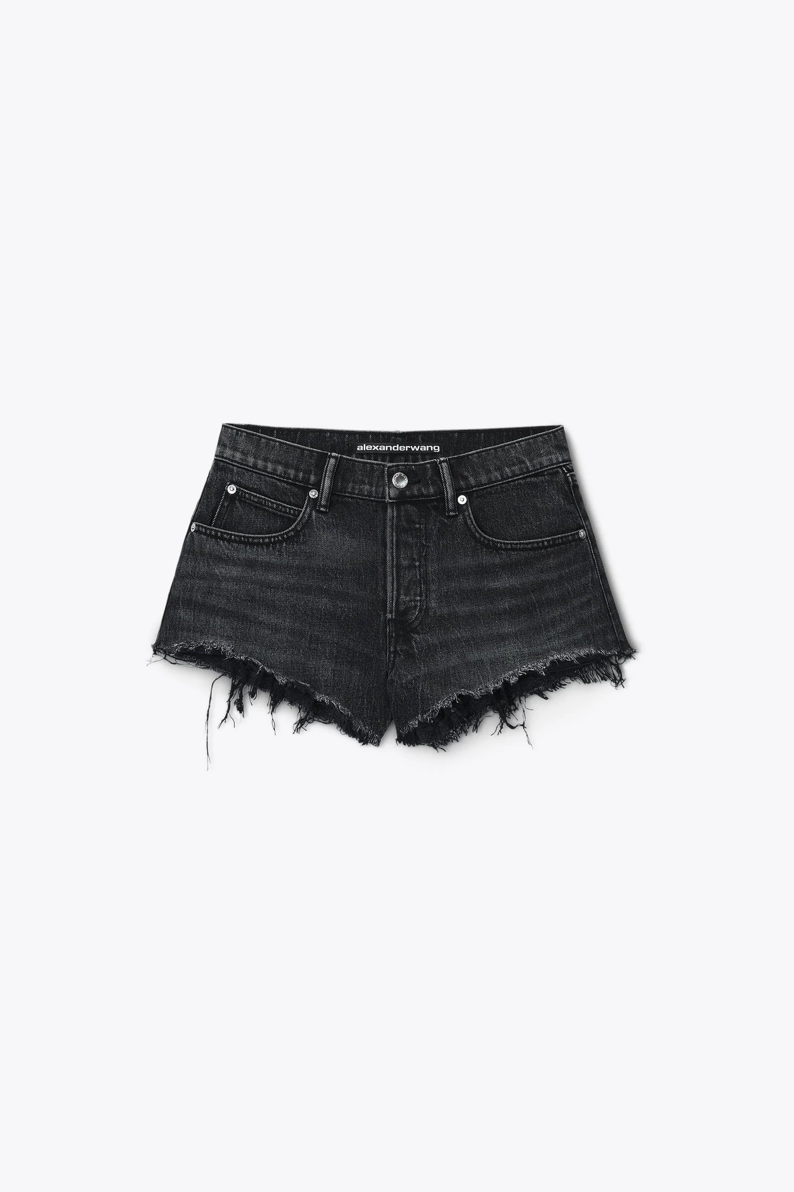 crystal hotfix pocket relaxed short - 1