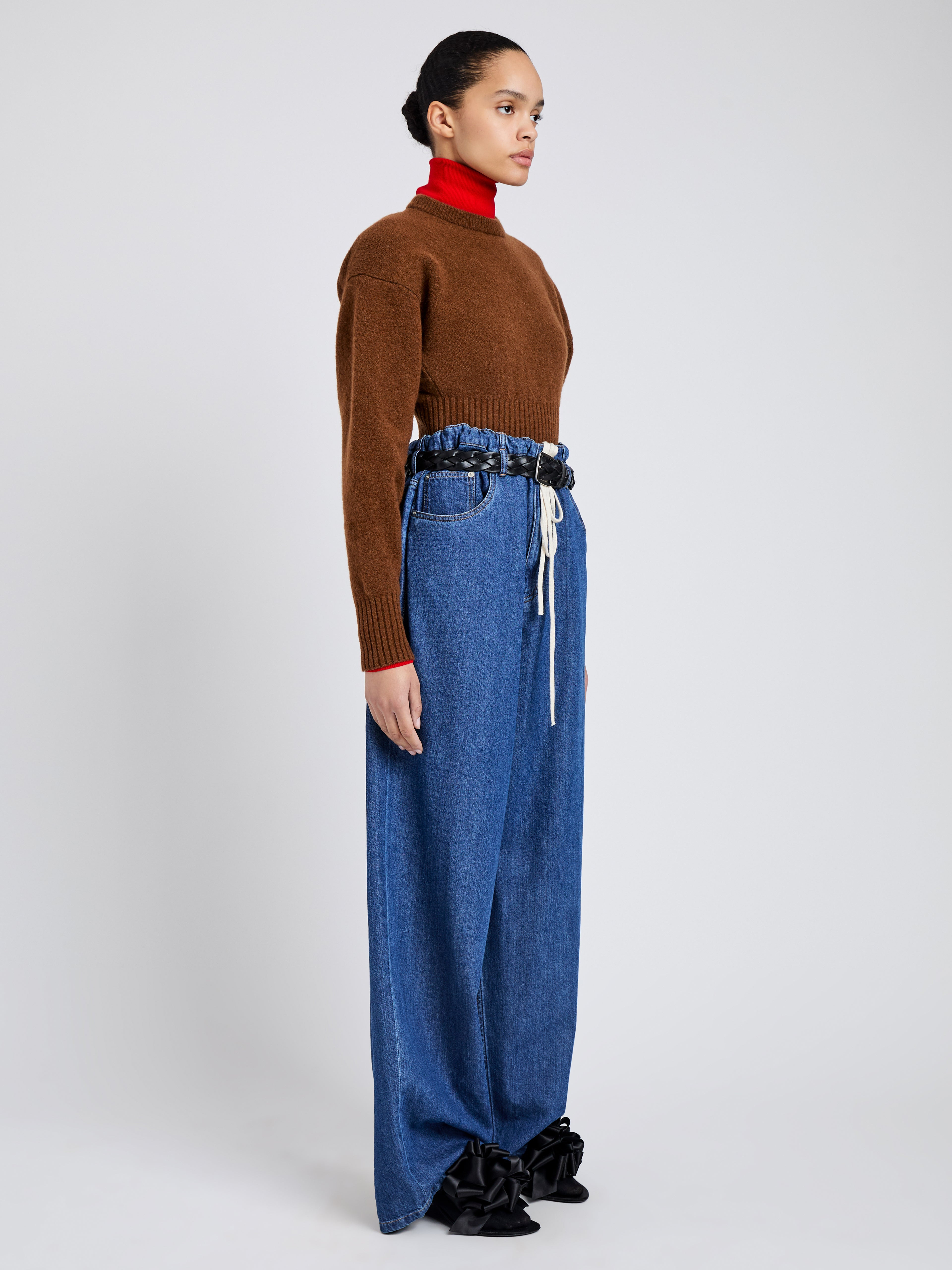 Randi Top in Boiled Wool - 4