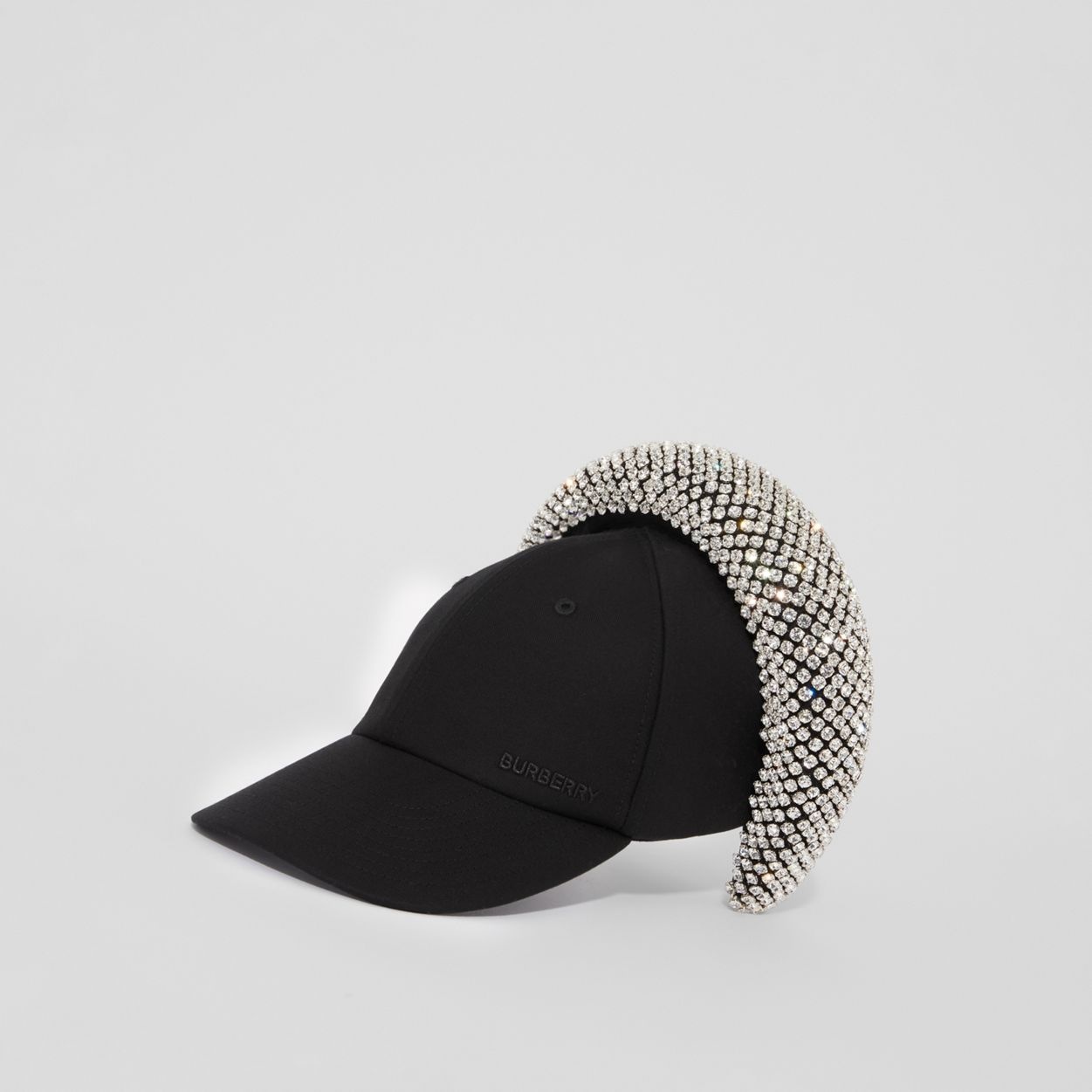 Crystal Headband Detail Reconstructed Cap - 5