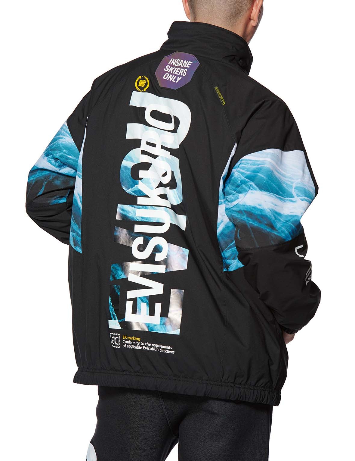 Glacier Logo Print Padded Windbreaker - 4