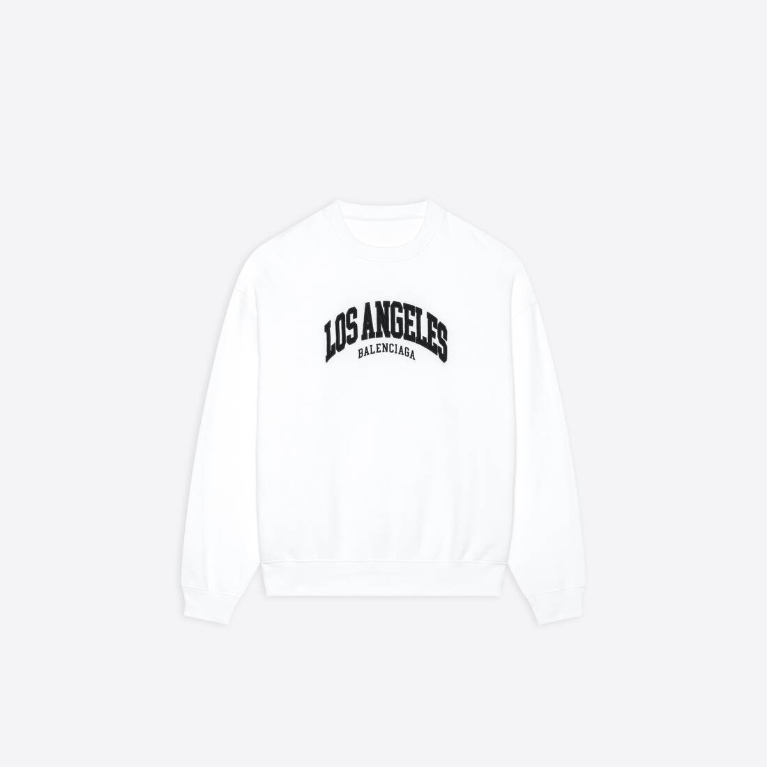 Men's Cities Los Angeles Sweatshirt Regular Fit  in White - 1