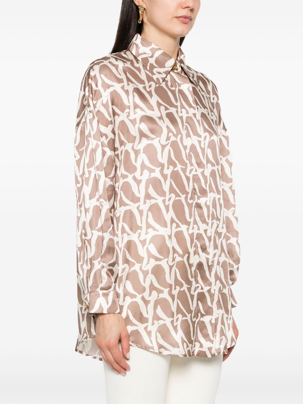 Julia A-monogram shirt - 3