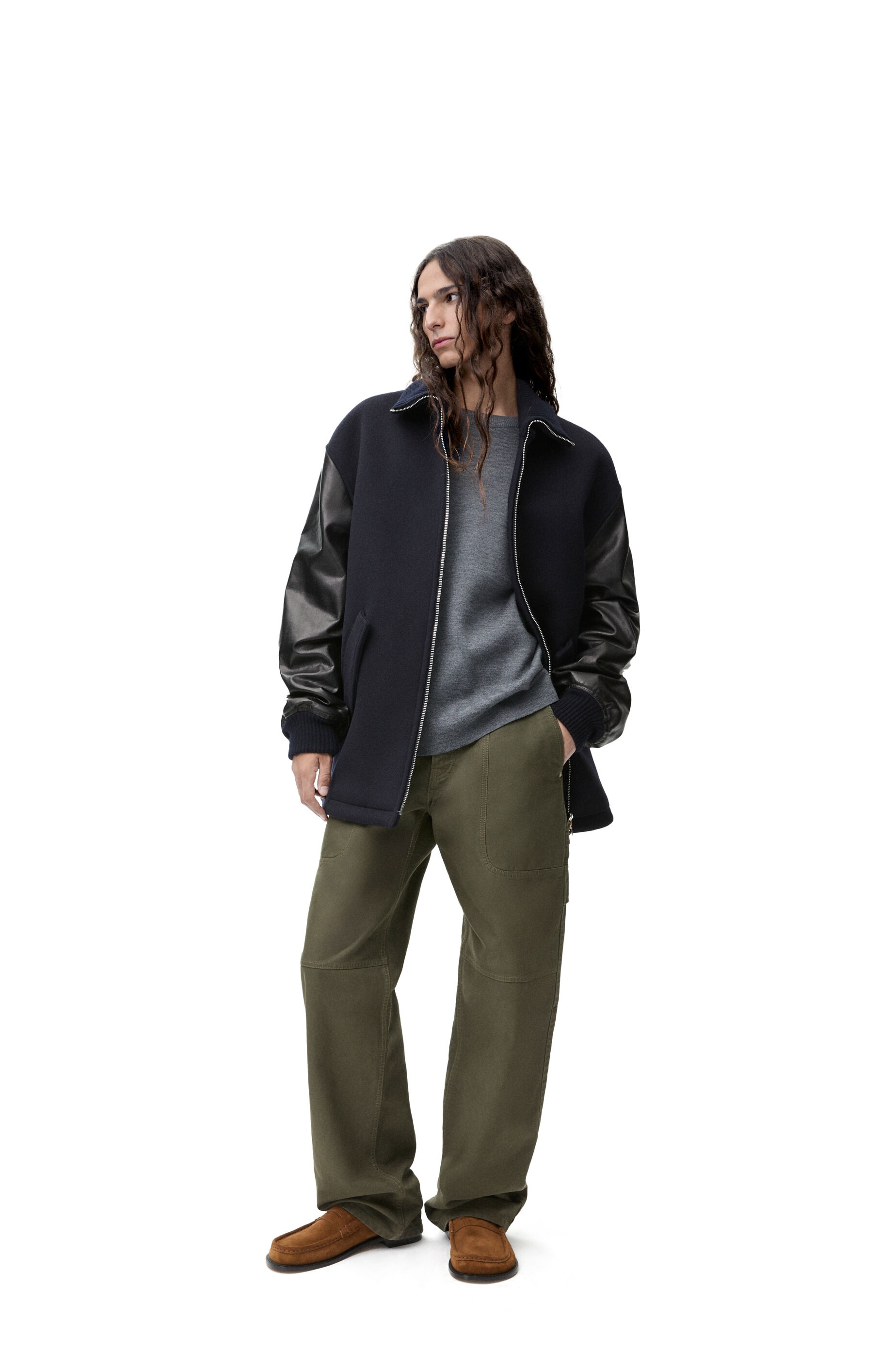 Hybrid jacket in wool - 2