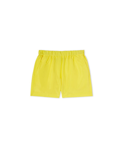 MSGM Solid color taffeta shorts outlook