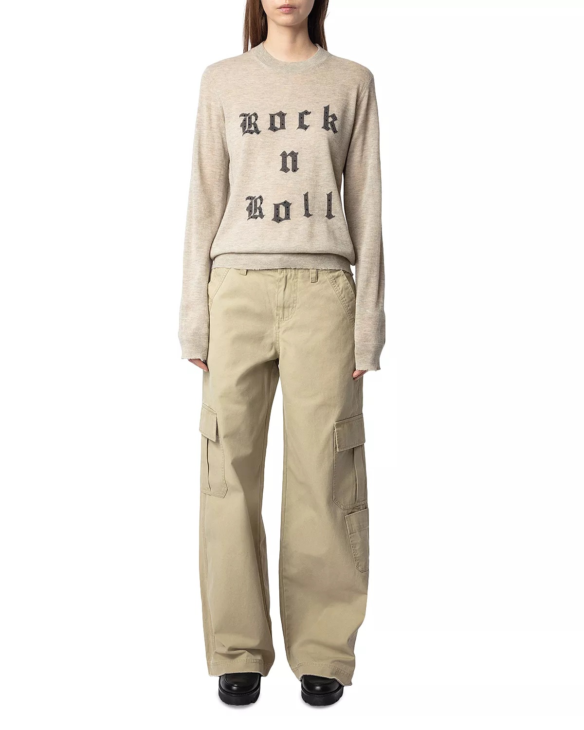 Ivy Rock N Roll Graphic Cashmere Sweater - 2