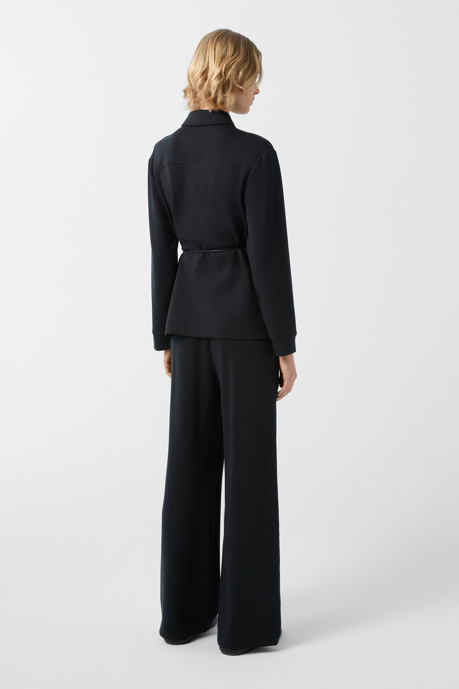Sweat overshirt Filippa in Black - 3