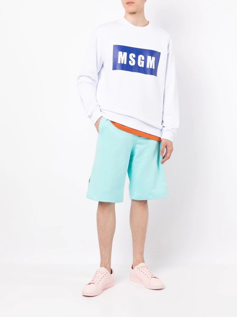 logo print sweatshirt - 2